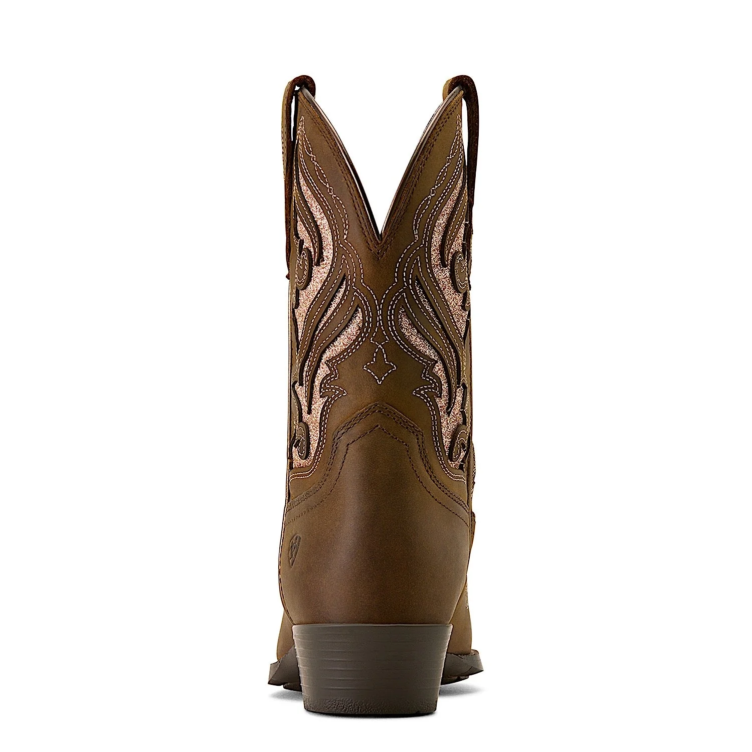 Ariat Youth Fashion Bliss D Toe Boot - Sassy Brown - Image 3