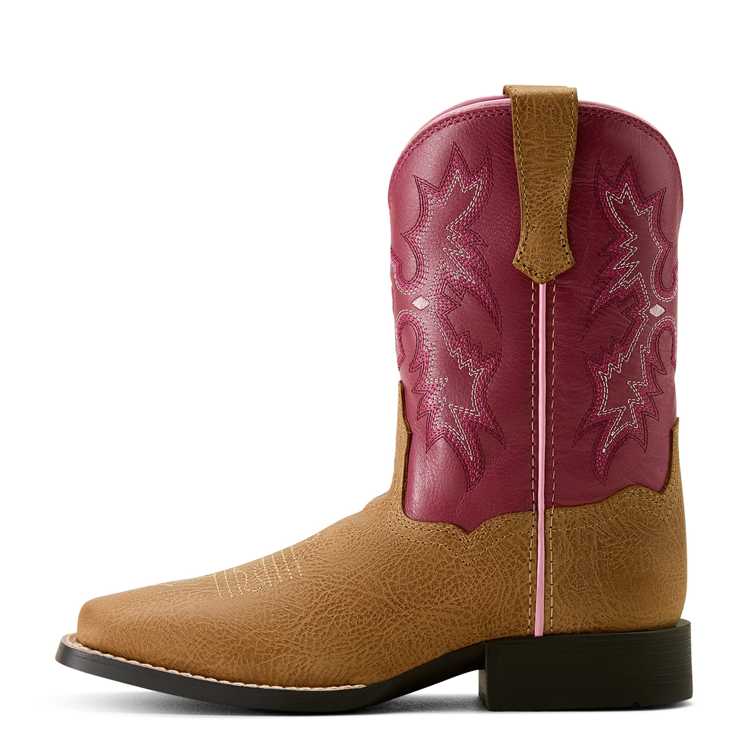 Ariat Youth Tombstone Western Boot - Cottage/Rosebud - Image 3