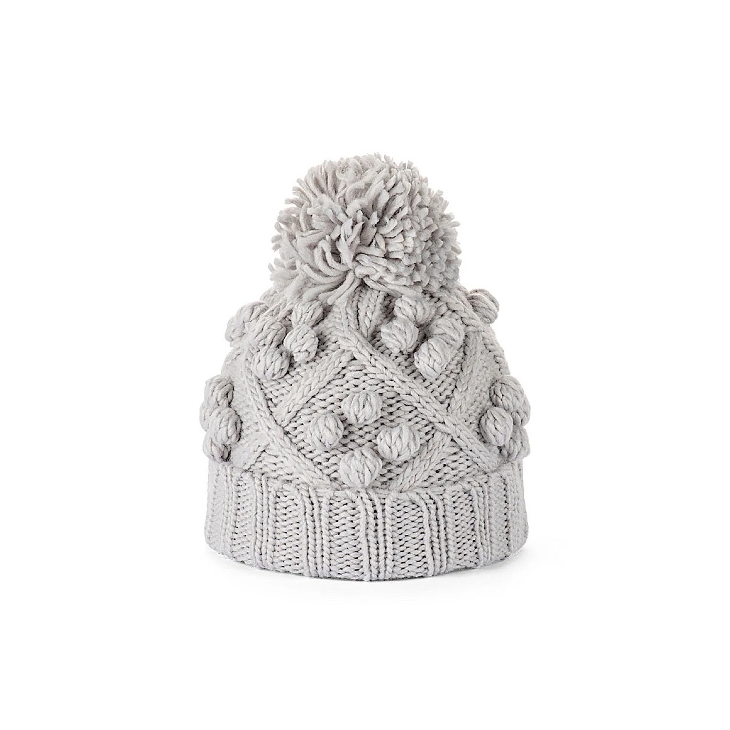 Avenel Chunky Knit Beanie - Grey