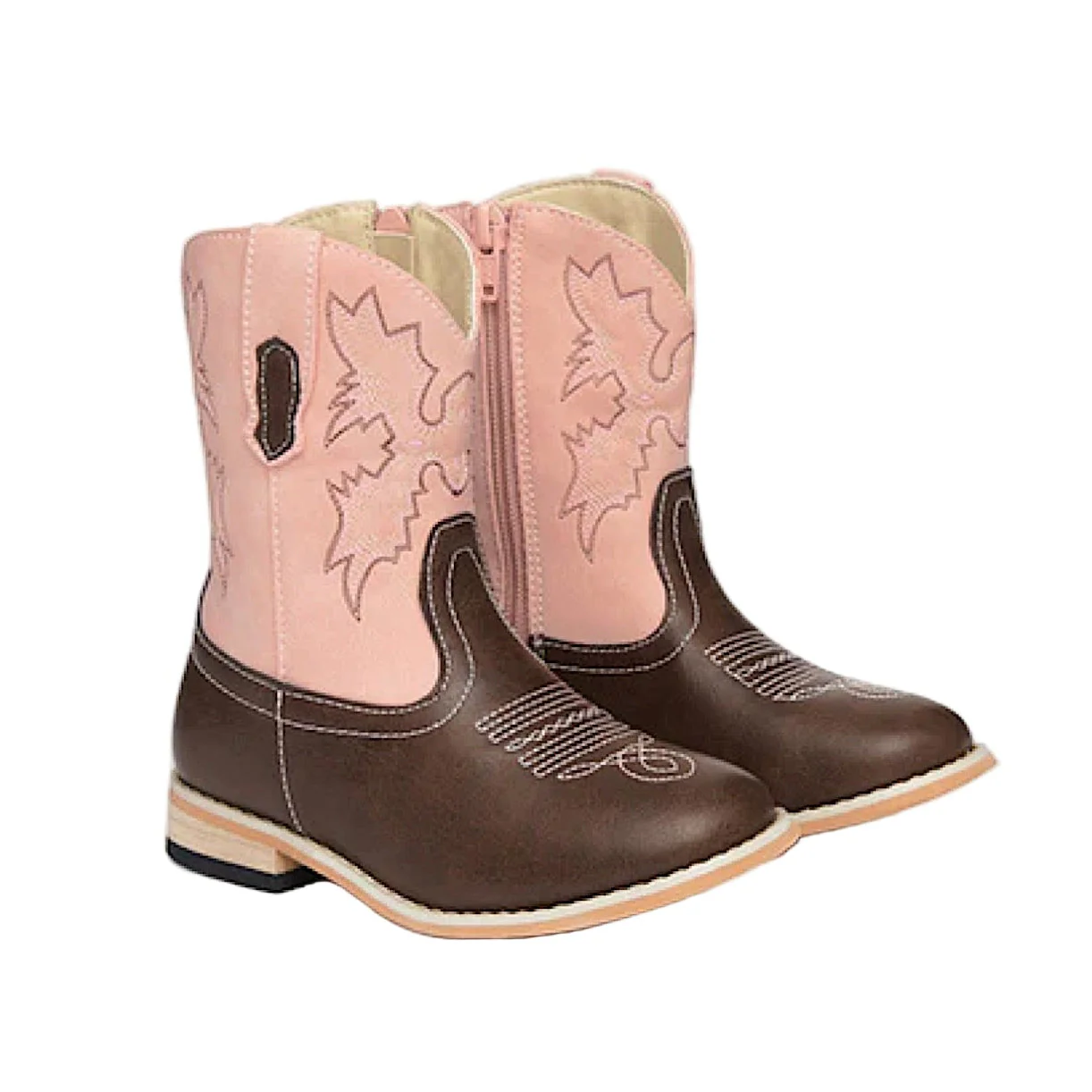 Baxter Junior Western Boots - Light Pink