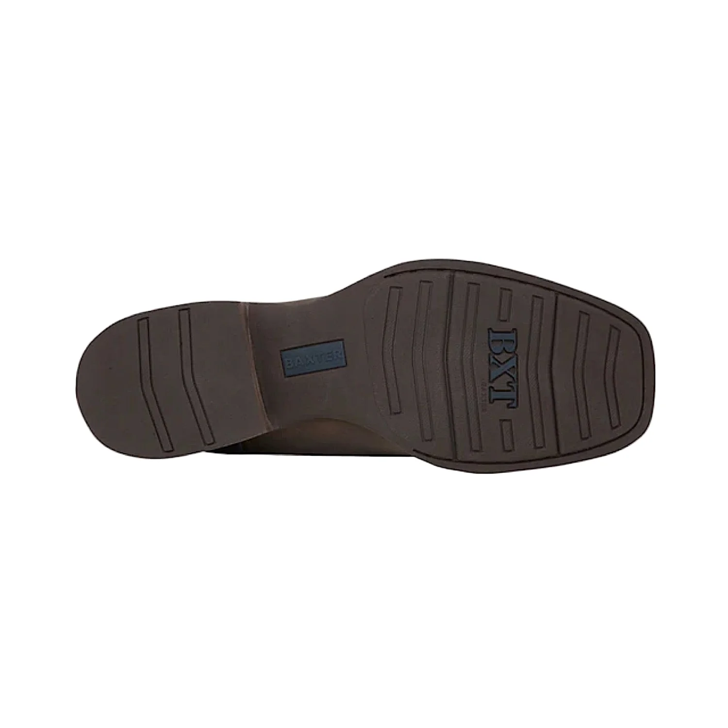 Baxter Men's Traveller Western Boot - Dark Brown / Blue - Image 3