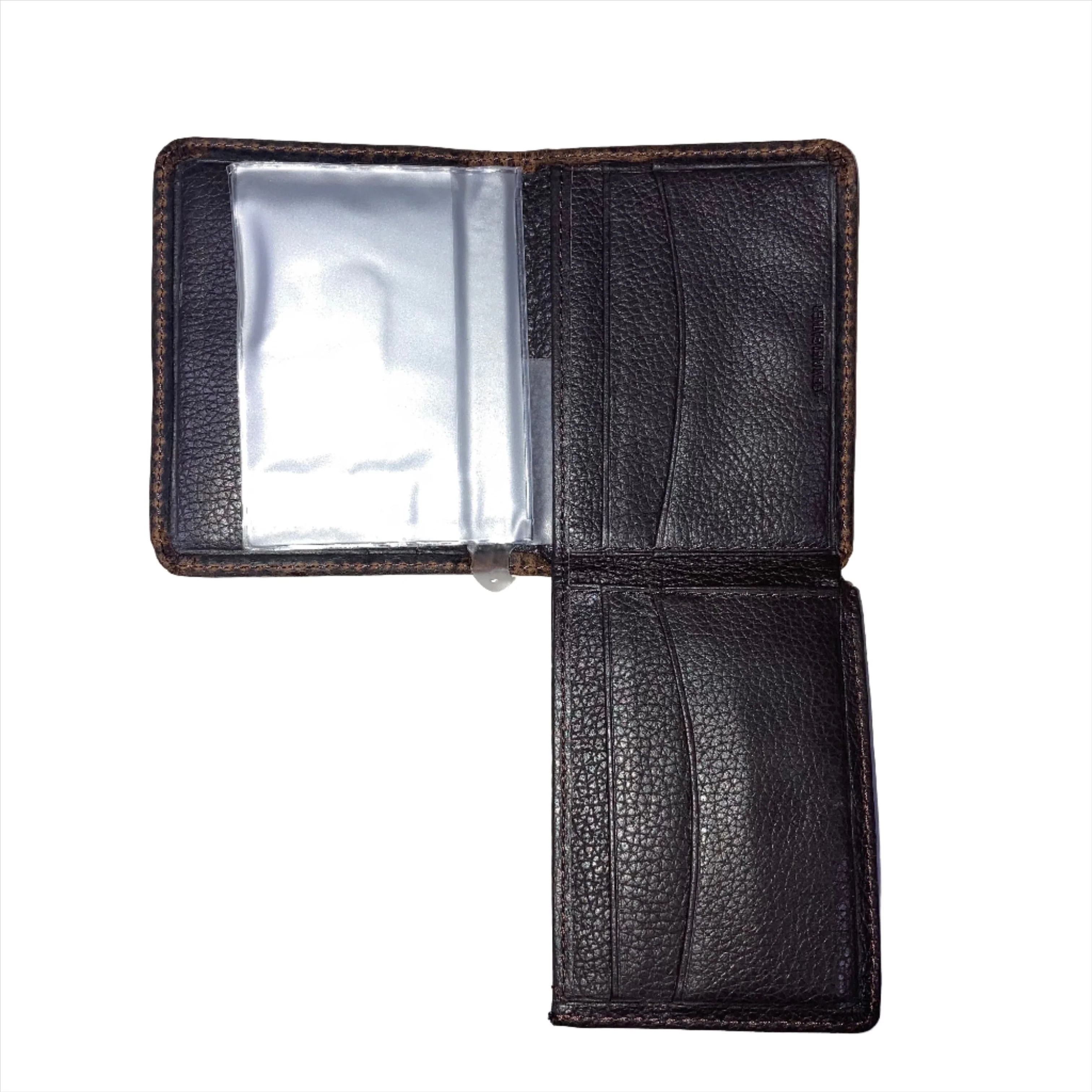 Ariat Bi Fold Flip Case Wallet Distressed Dark Brown A3519644 - Image 4