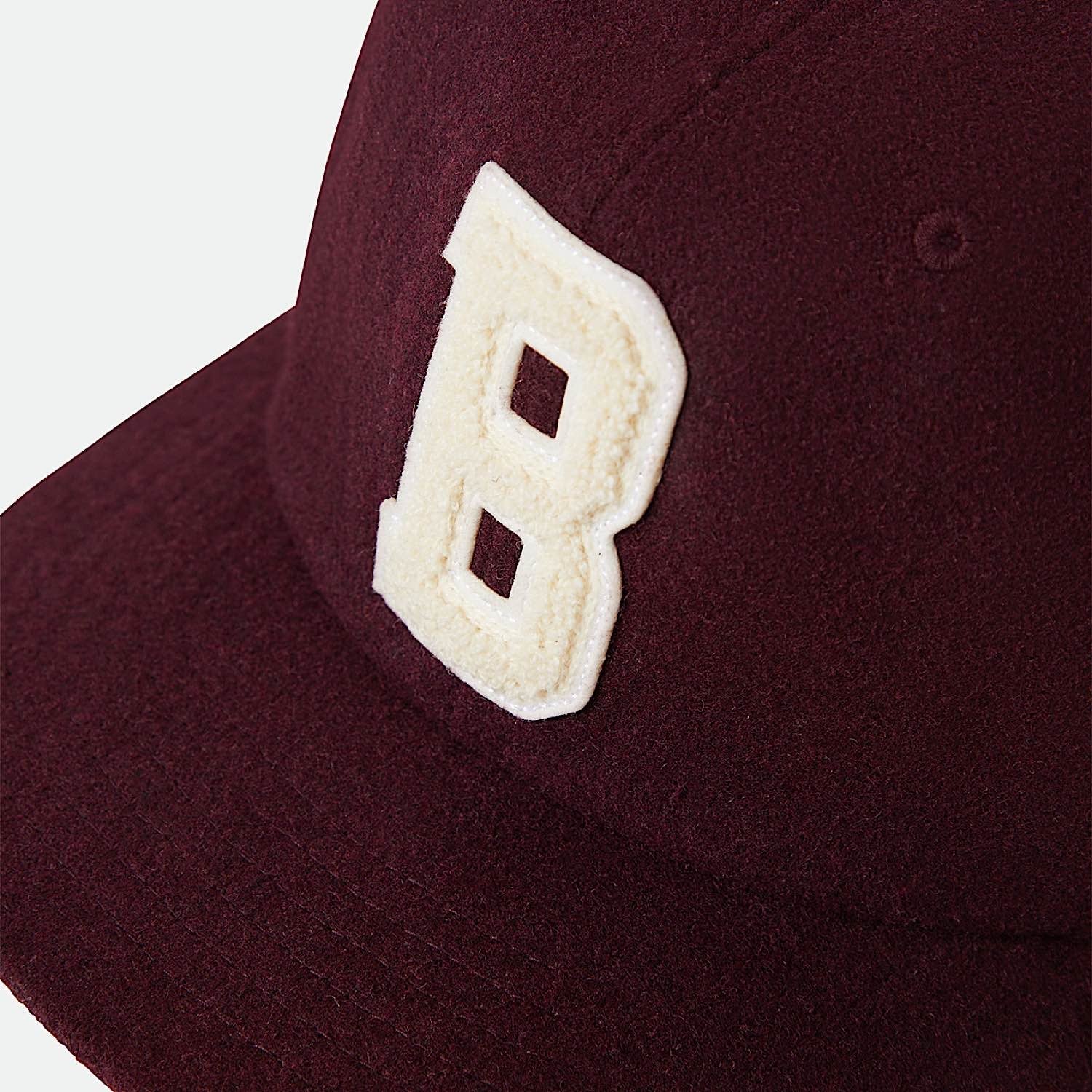 Brixton Big B Mid Profile Cap - Port Textured Wool - Image 3