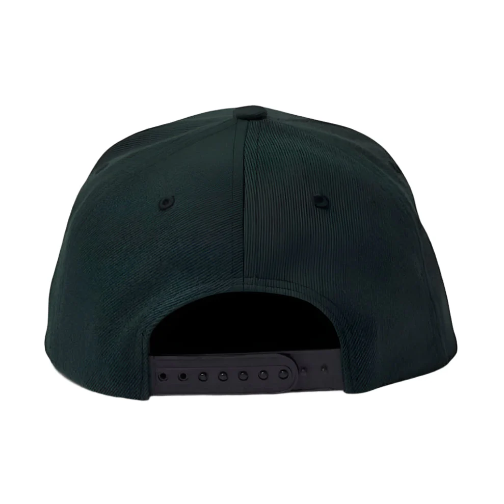 Brixton Crest Net Plus Mid Profile Snapback Cap - Black - Image 2