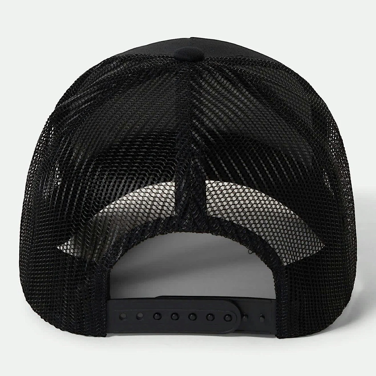 Brixton Genuine Quality Netplus Trucker Cap - Black/Black - Image 2