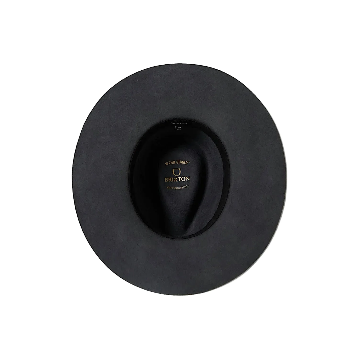 Brixton Hawkins WTHR Guard Cowboy Hat - Asphalt/Brown - Image 2