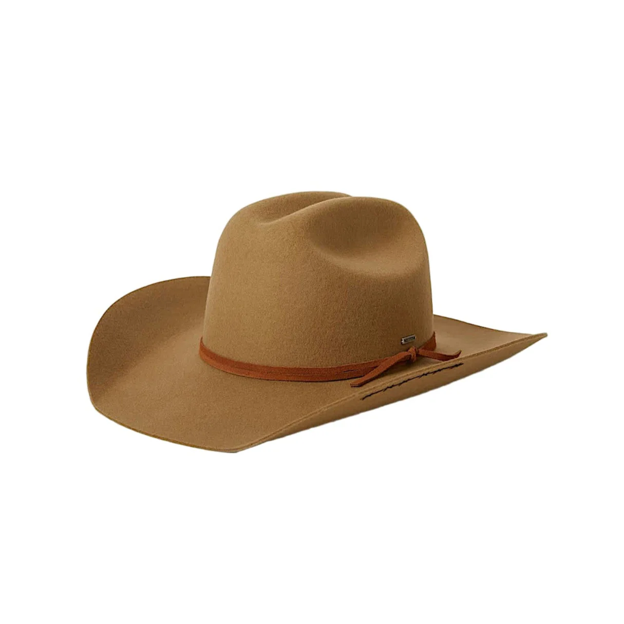 Brixton Laredo Branded Cowboy Hat - Antique Bronze