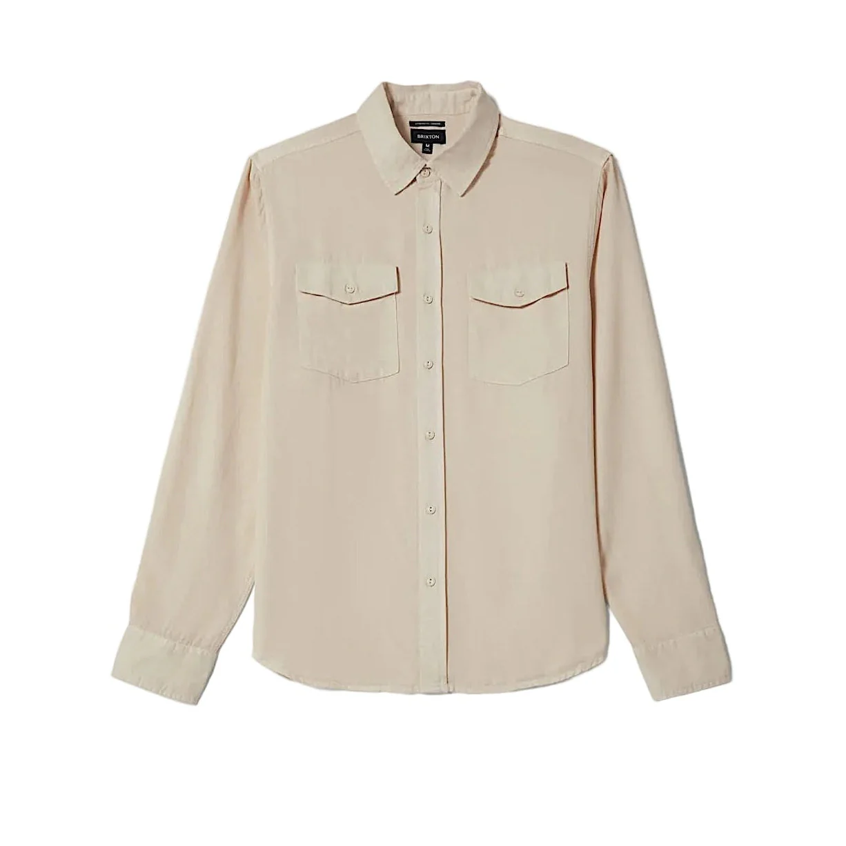 Brixton Men's Cool Comfort Wayne Woven Shirt - Whitecap