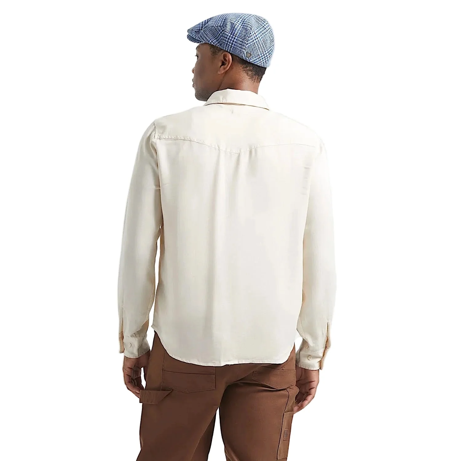 Brixton Men's Cool Comfort Wayne Woven Shirt - Whitecap - Image 2