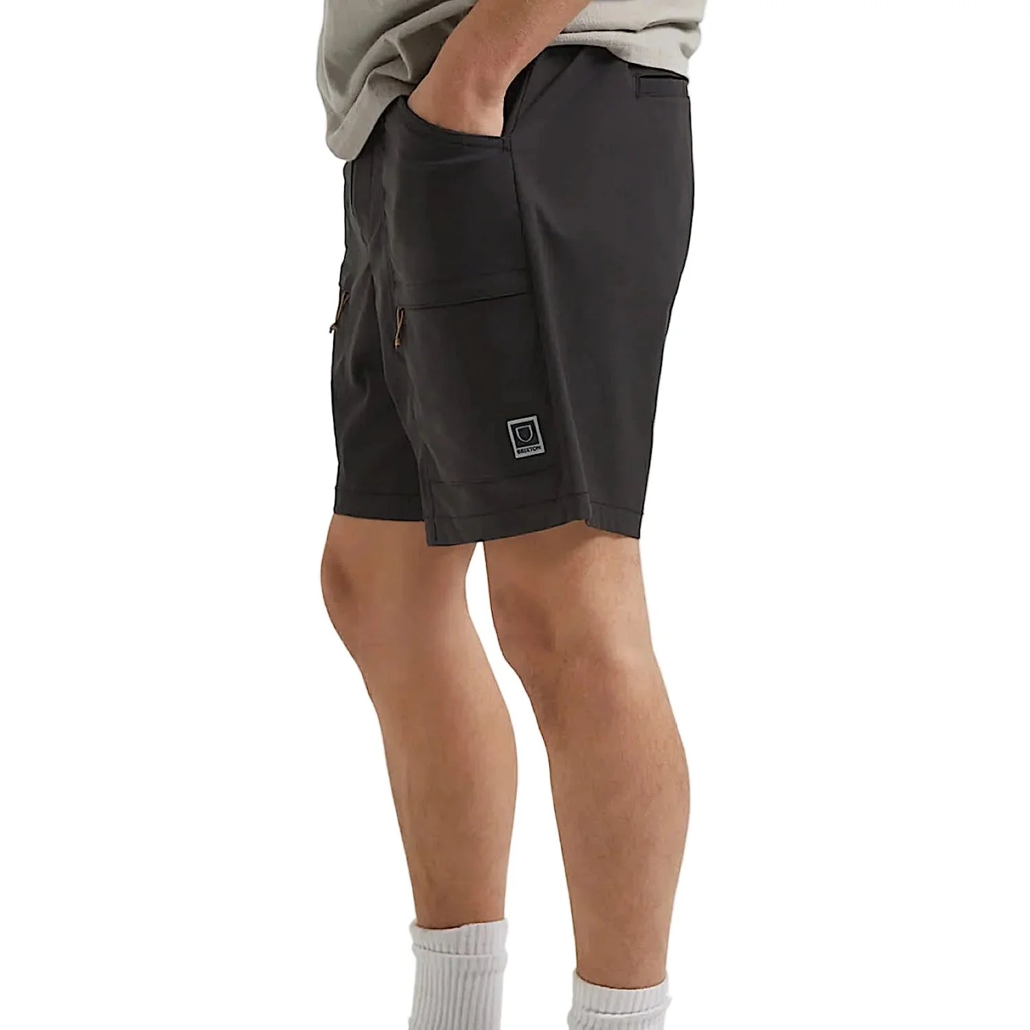 Brixton Men's Journey Utility Short - Black - Image 5