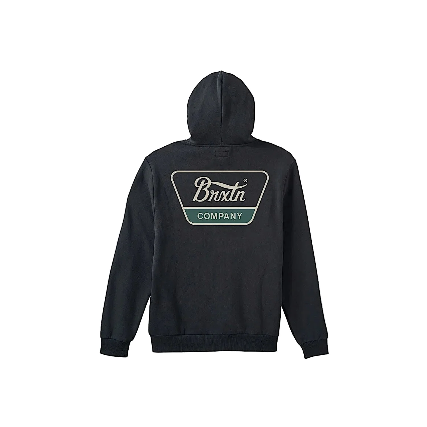 Brixton Men's Linwood Hood - Black/Mallard Green/Whitecap - Image 2