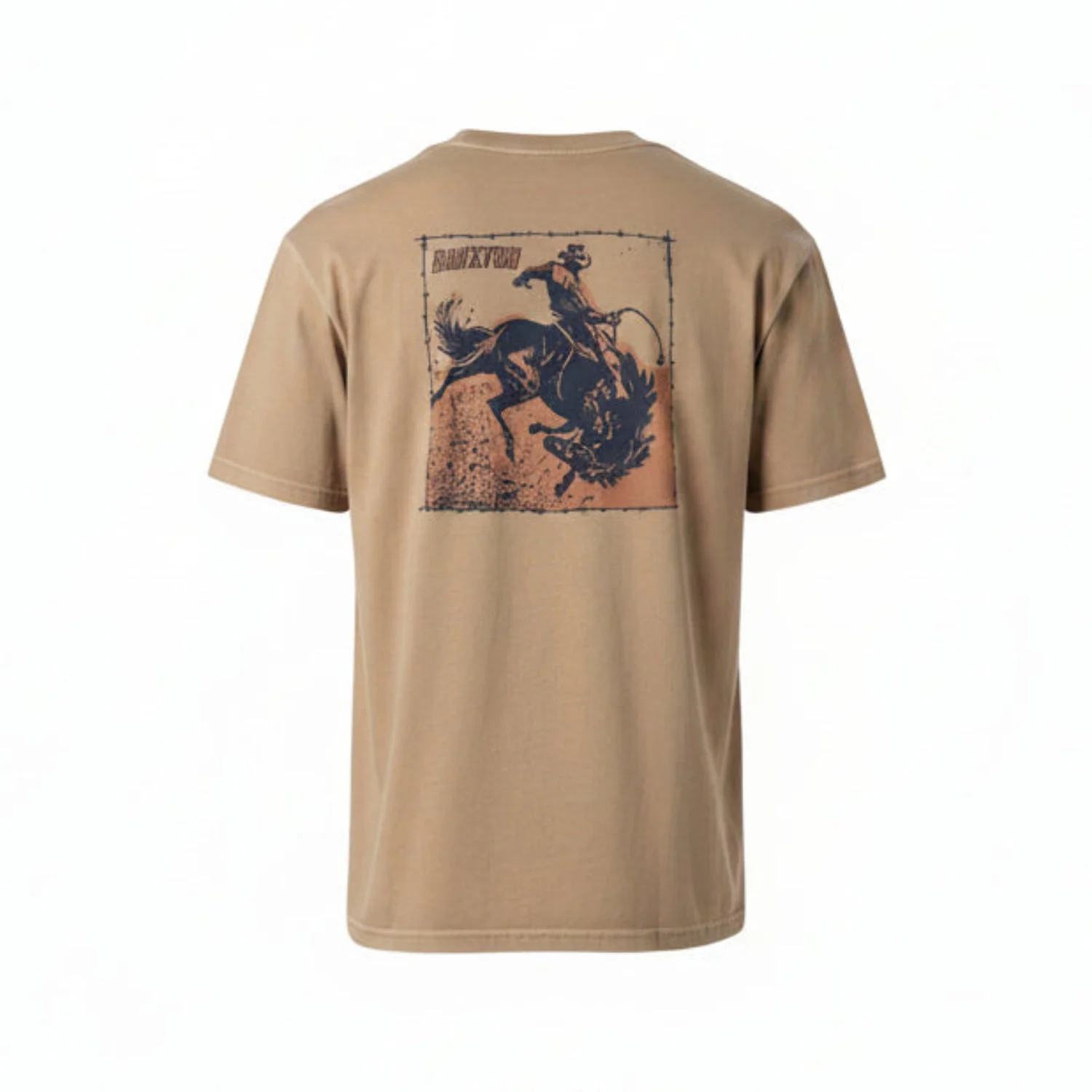 Brixton Men's Madden T-Shirt - Timeless Taupe Worn Wash