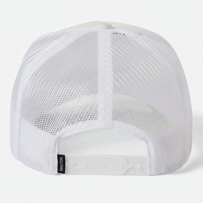 Brixton Sunday Cruising Club Netplus Trucker Cap - Off White - Image 2