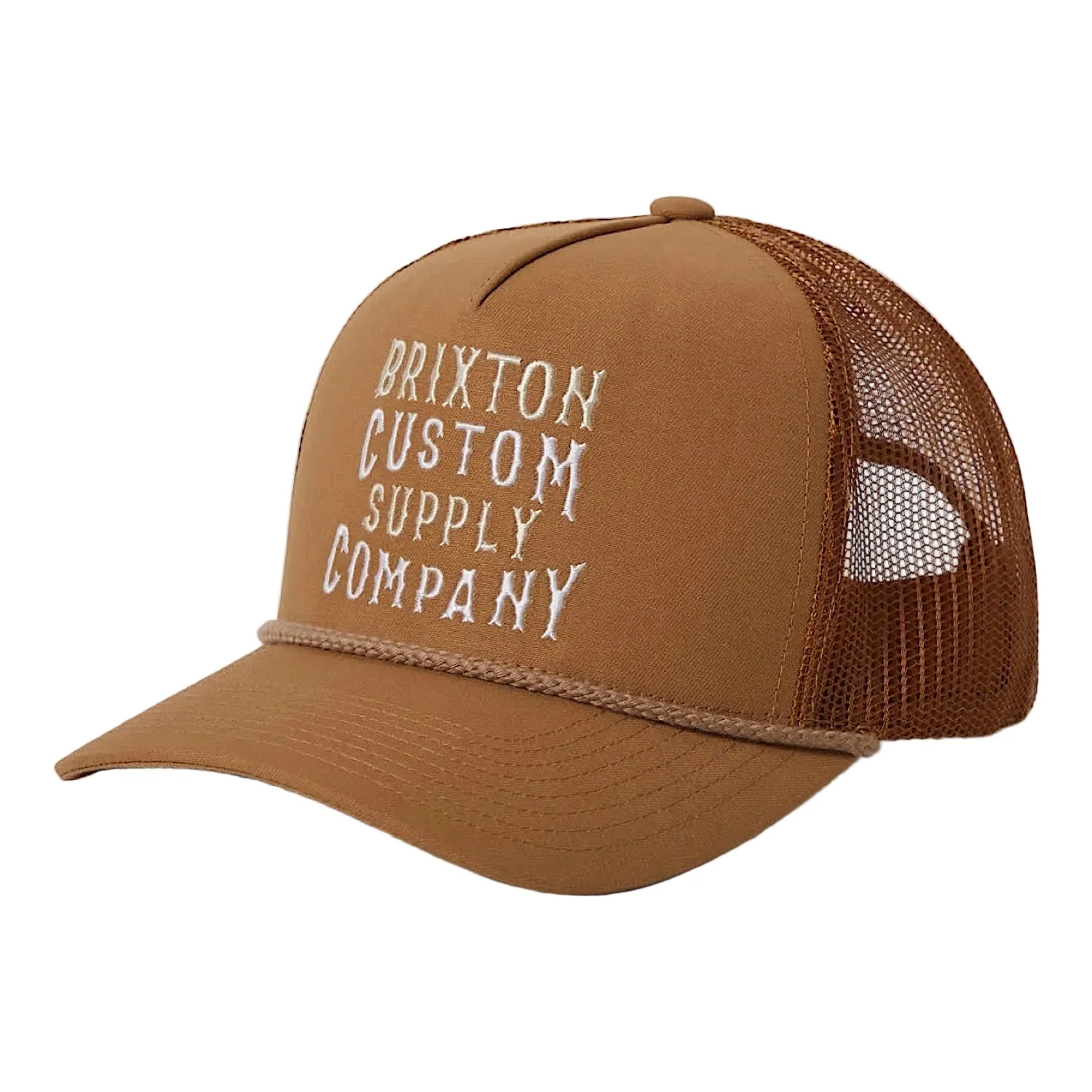Brixton Wheaton Netplus Trucker Cap - Copper/Copper
