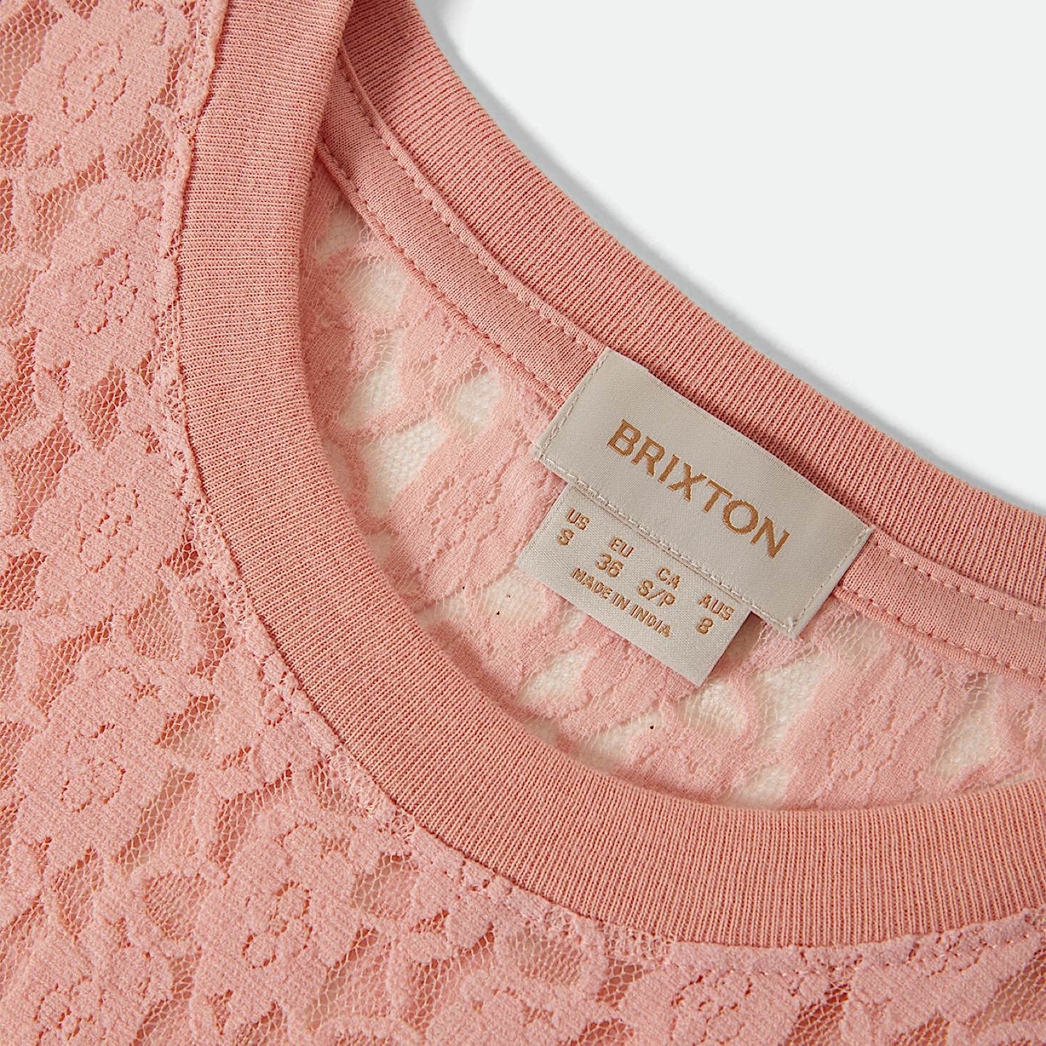 Brixton Women's Dolly Slim Long Sleeve Knit Tee - Mellow Rose - Image 2