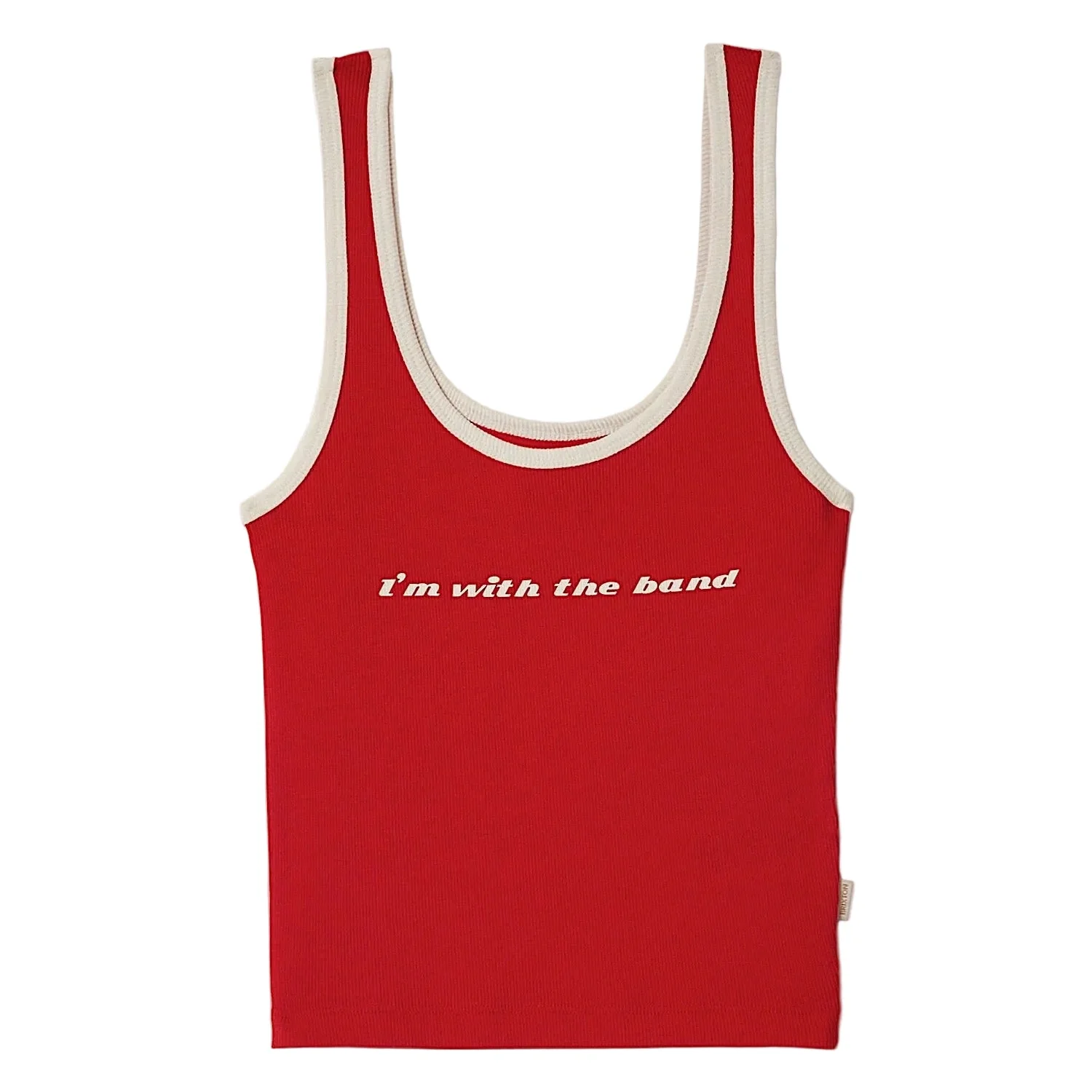 Brixton Women's I'm With The Band Ringer A-Tank - Adrenaline Rush - Image 3
