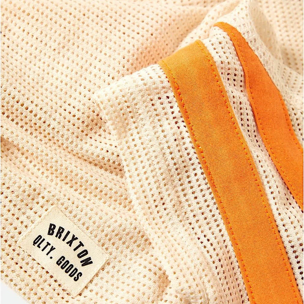 Brixton Women's Varsity Football Mesh Tee - Whitecap - Image 2