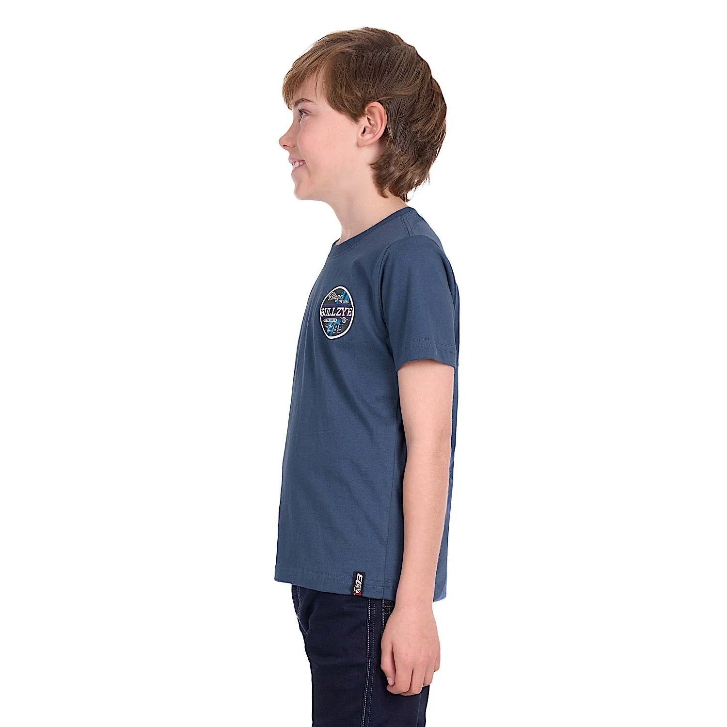 Bullzye Boy's Blaze T Shirt - Blue Steel - Image 3