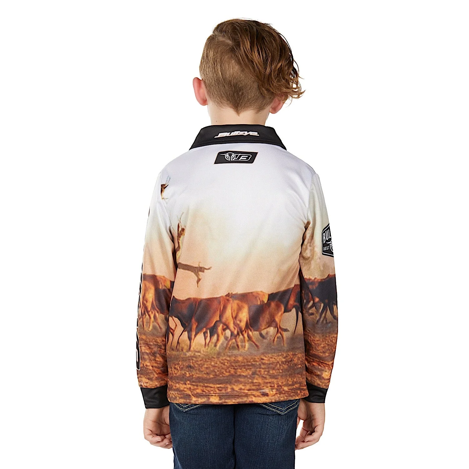 Bullzye Boy's Helicopter Long Sleeve T Shirt - Multi - Image 4