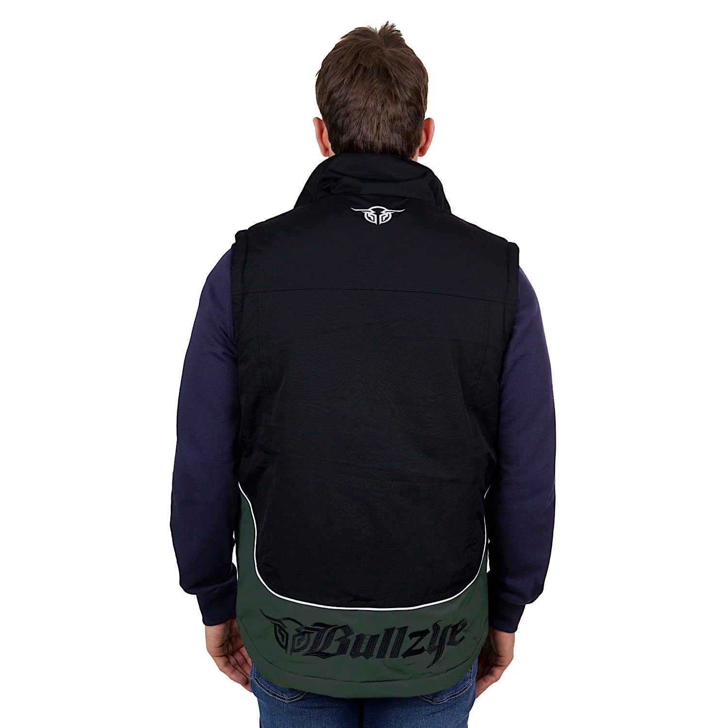 Bullzye Men's Bazooka Vest - Black/Green - Image 3