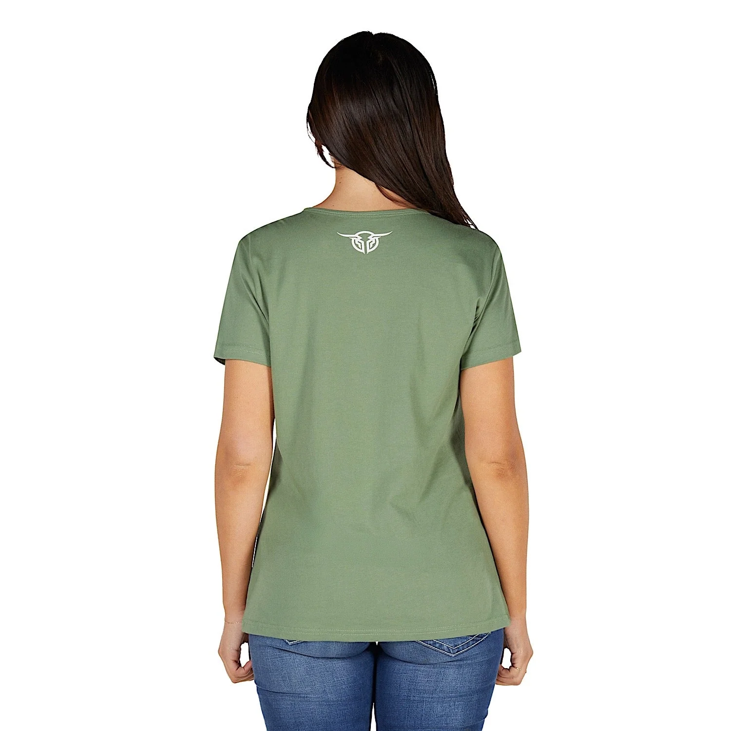 Bullzye Women's Eleanor T Shirt - Moss - Image 4