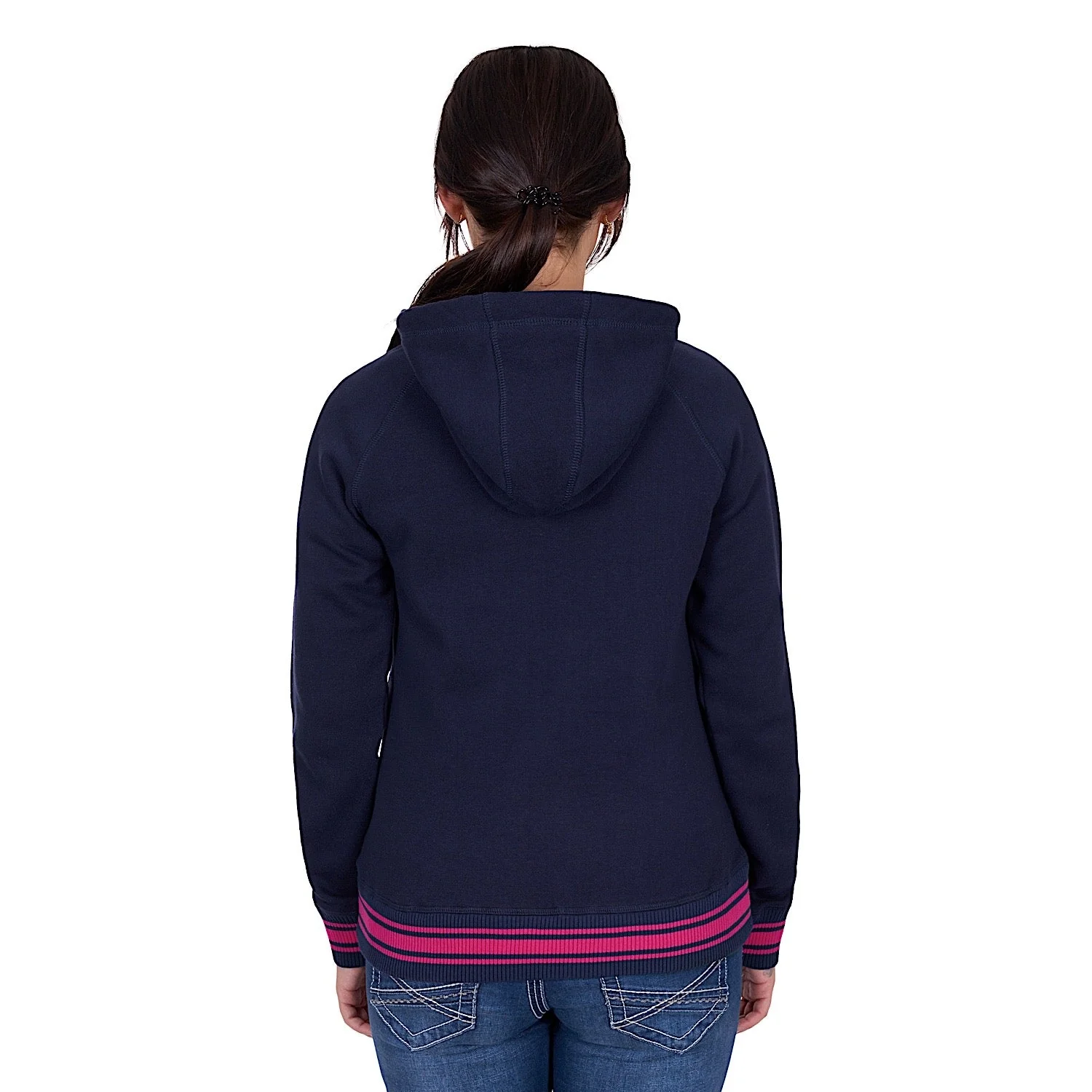 Bullzye Women's Morgan Pullover Hoodie - Navy - Image 4