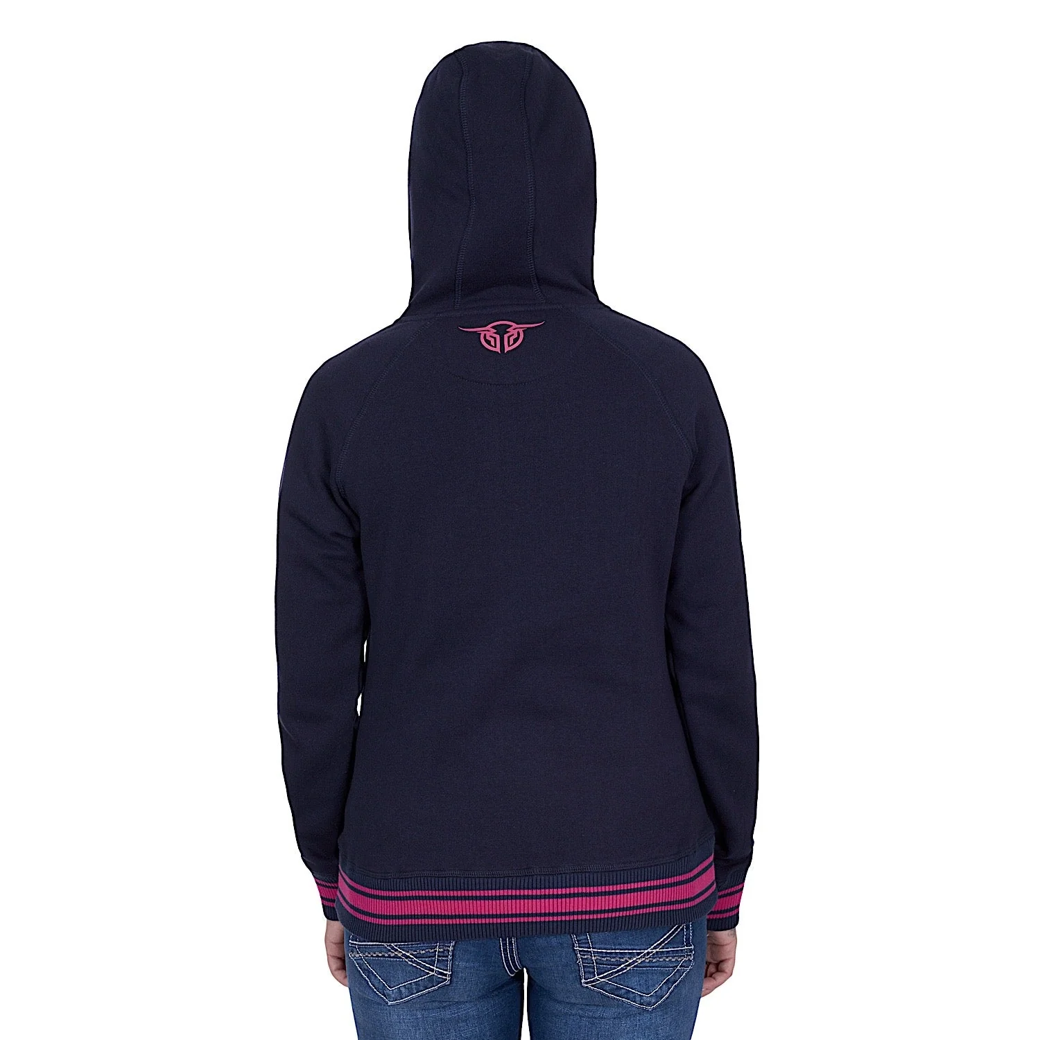 Bullzye Women's Morgan Pullover Hoodie - Navy - Image 5