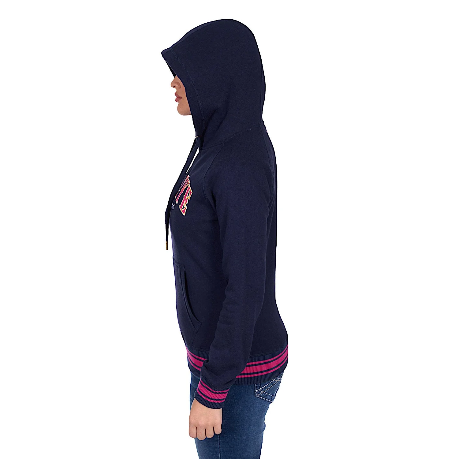 Bullzye Women's Morgan Pullover Hoodie - Navy - Image 6