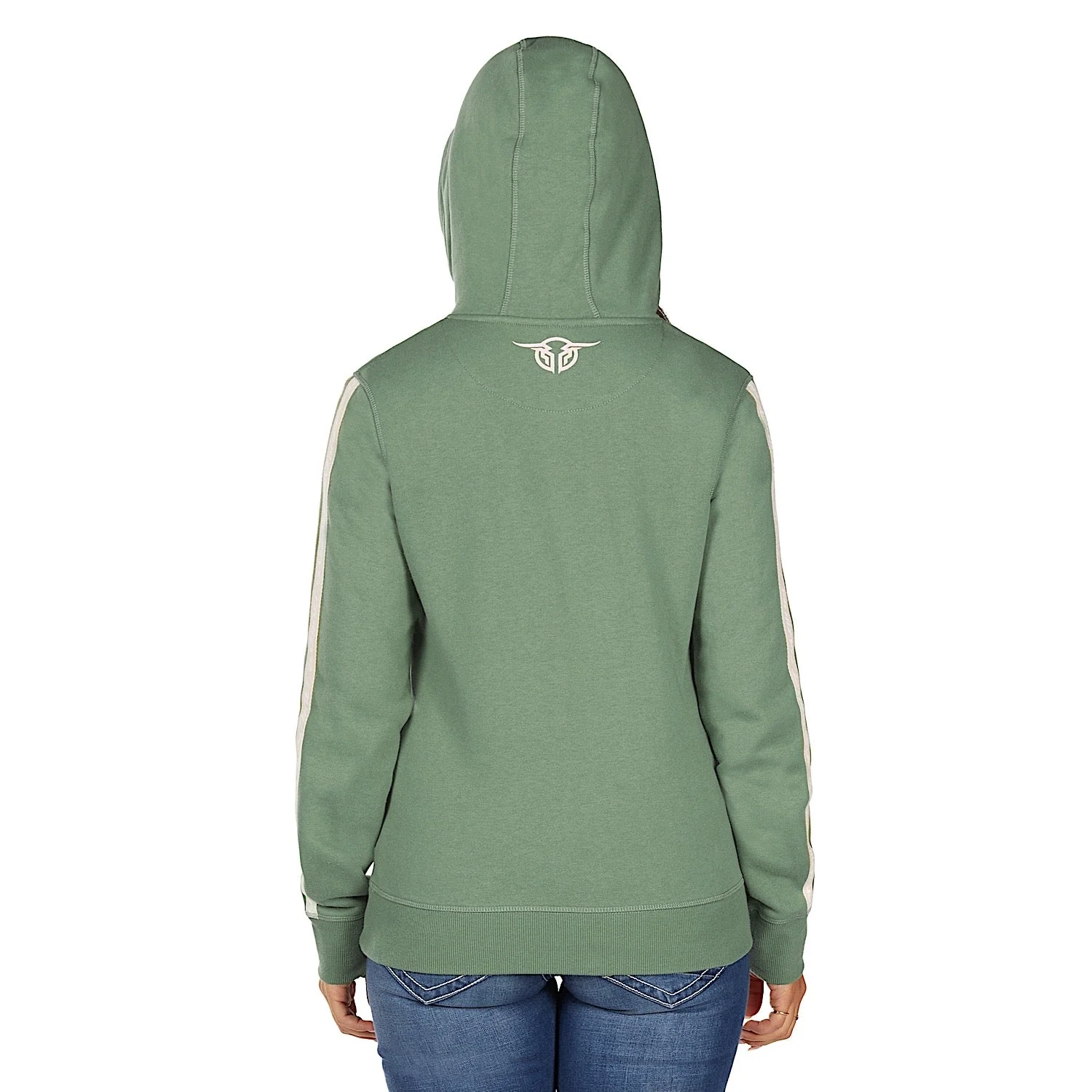 Bullzye Women's Rhea Pullover Hoodie - Moss - Image 5