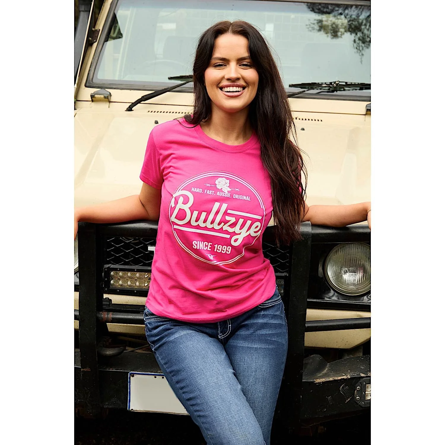 Bullzye Women's Riley Short Sleeve Tee - Berry - Image 5