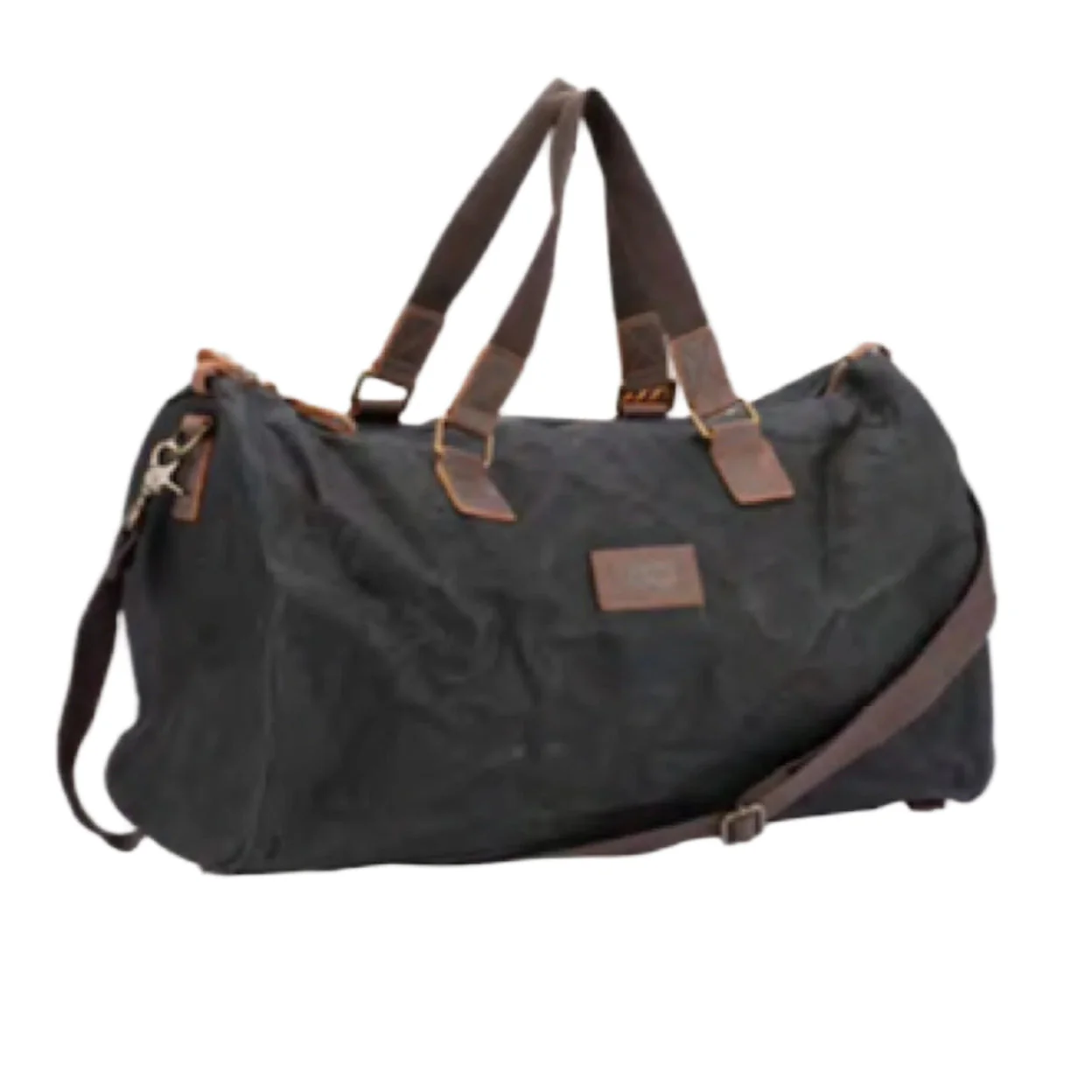 Burke & Wills Foley Duffle Suit Bag - Black - Image 4