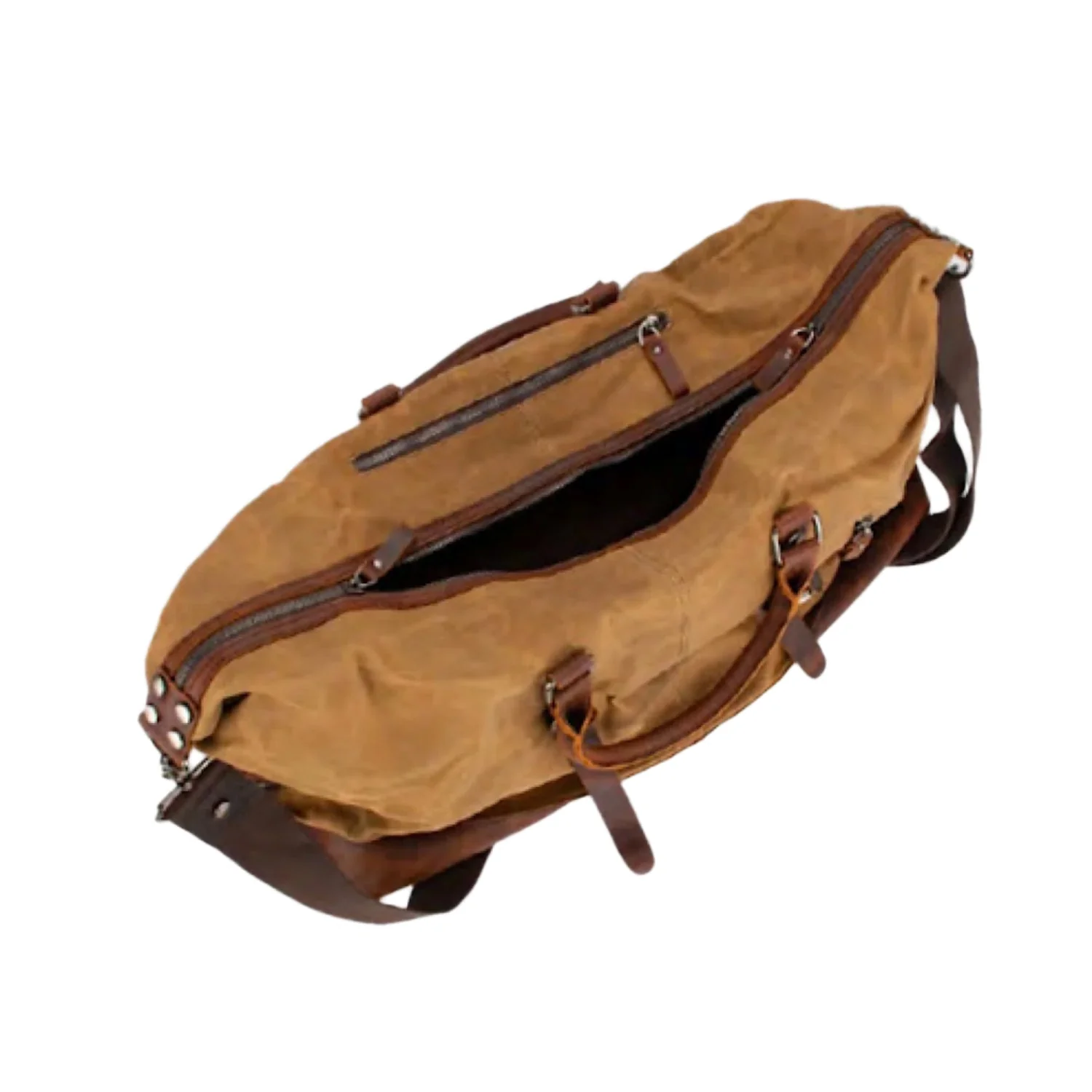 Burke & Wills Macquarie Duffle Bag - Camel - Image 2