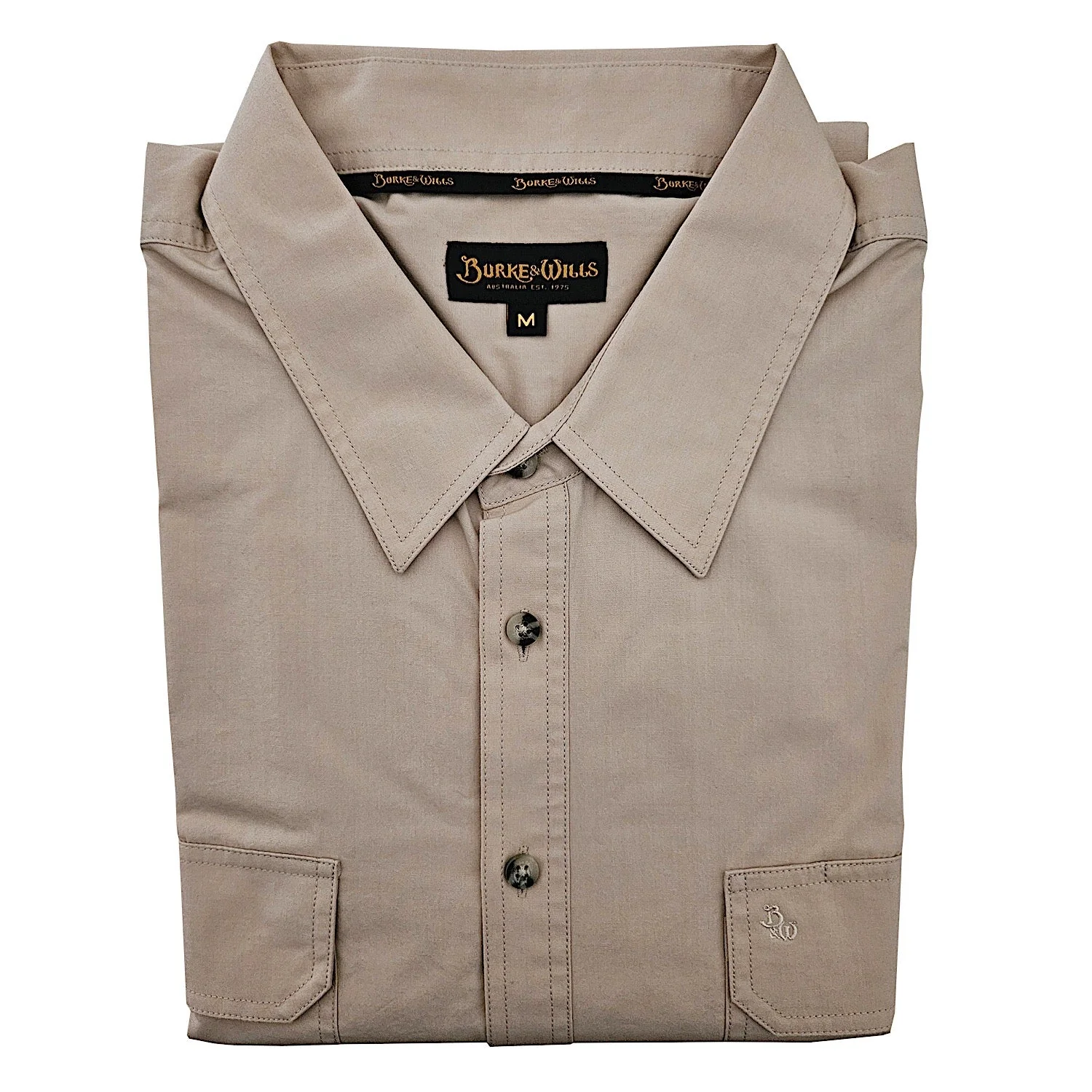 Burke & Wills Men's Capricorn Shirt - Stone