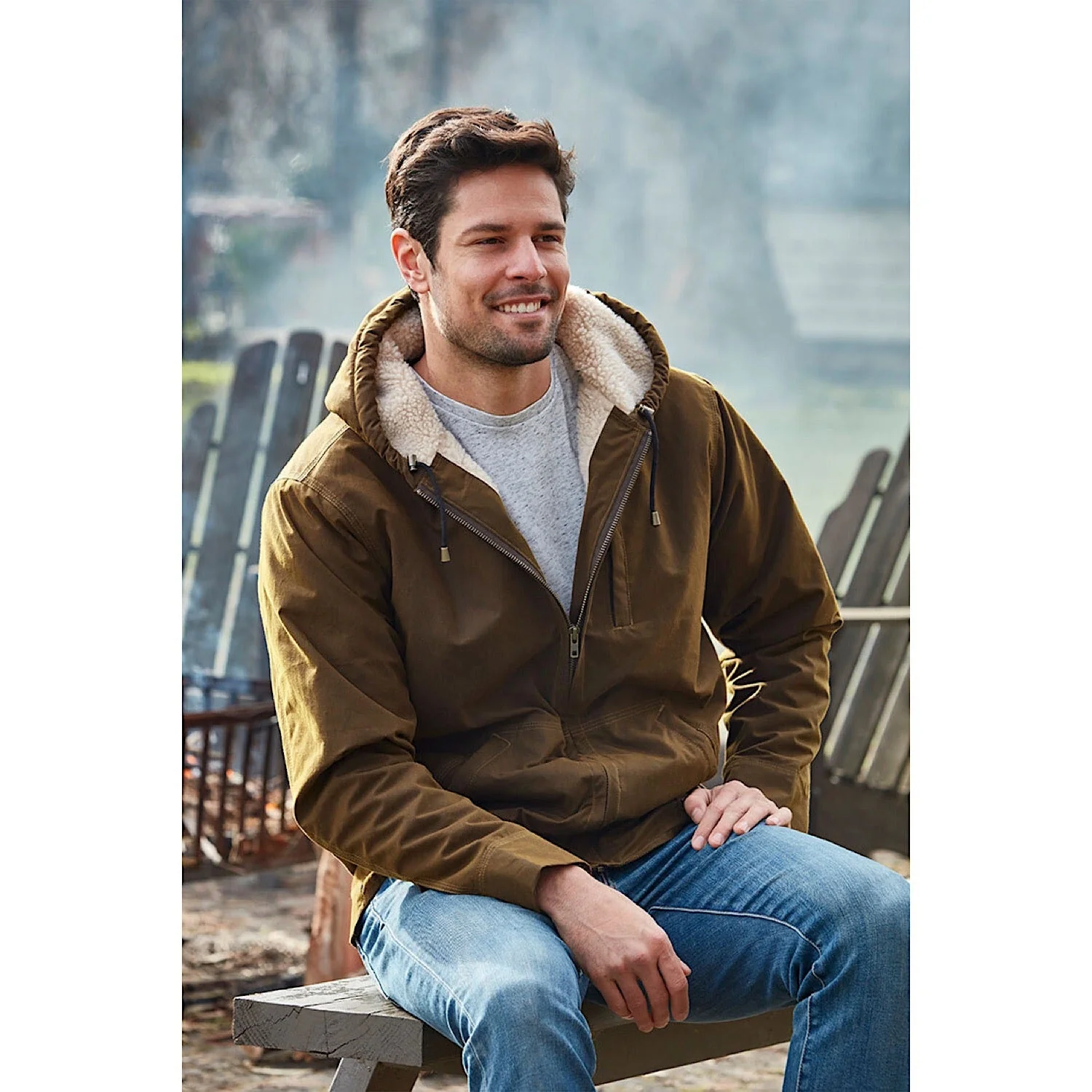 Burke & Wills Men's Kings Jacket Bronze - Image 3