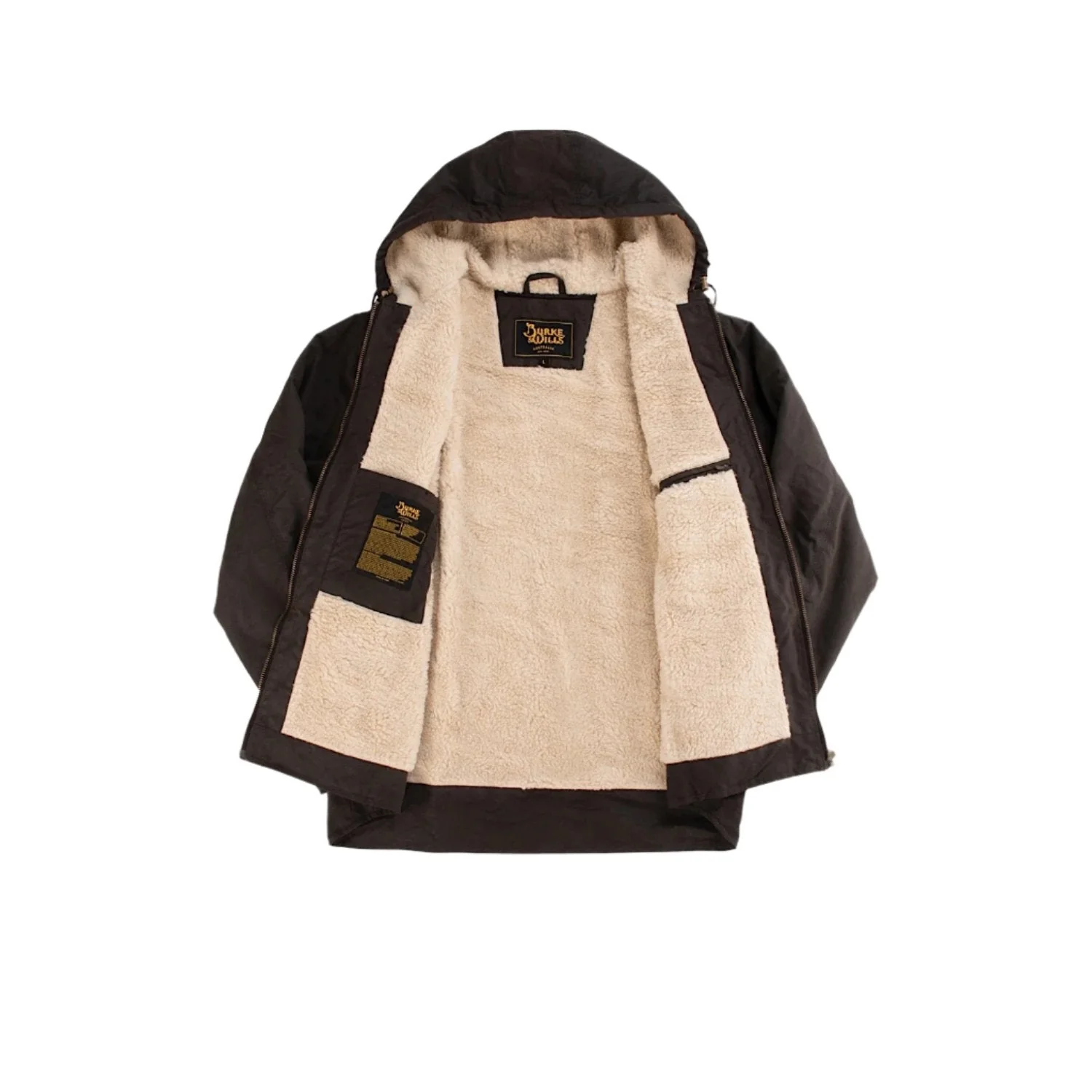 Burke & Wills Men's Kings Jacket Brown - Image 3