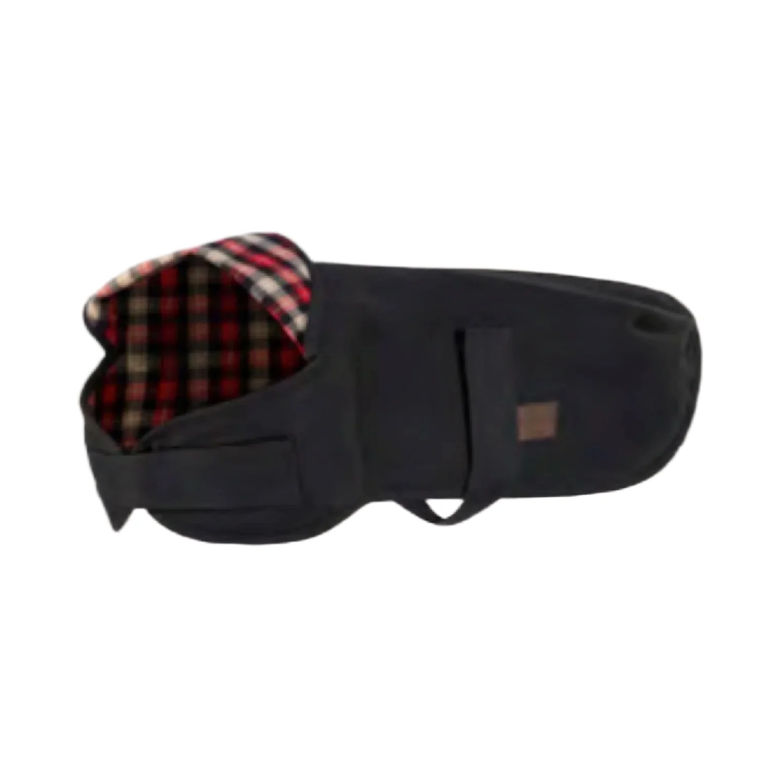 Burke & Wills Scotty Dog Coat - Brown / Check - Image 2