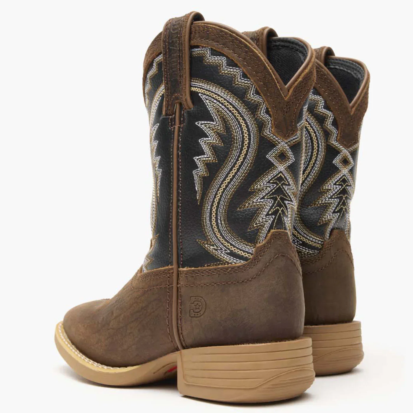 Durango Little Kid's Lil Rebel Pro Western Boot - Acorn / Black Onyx - Image 3