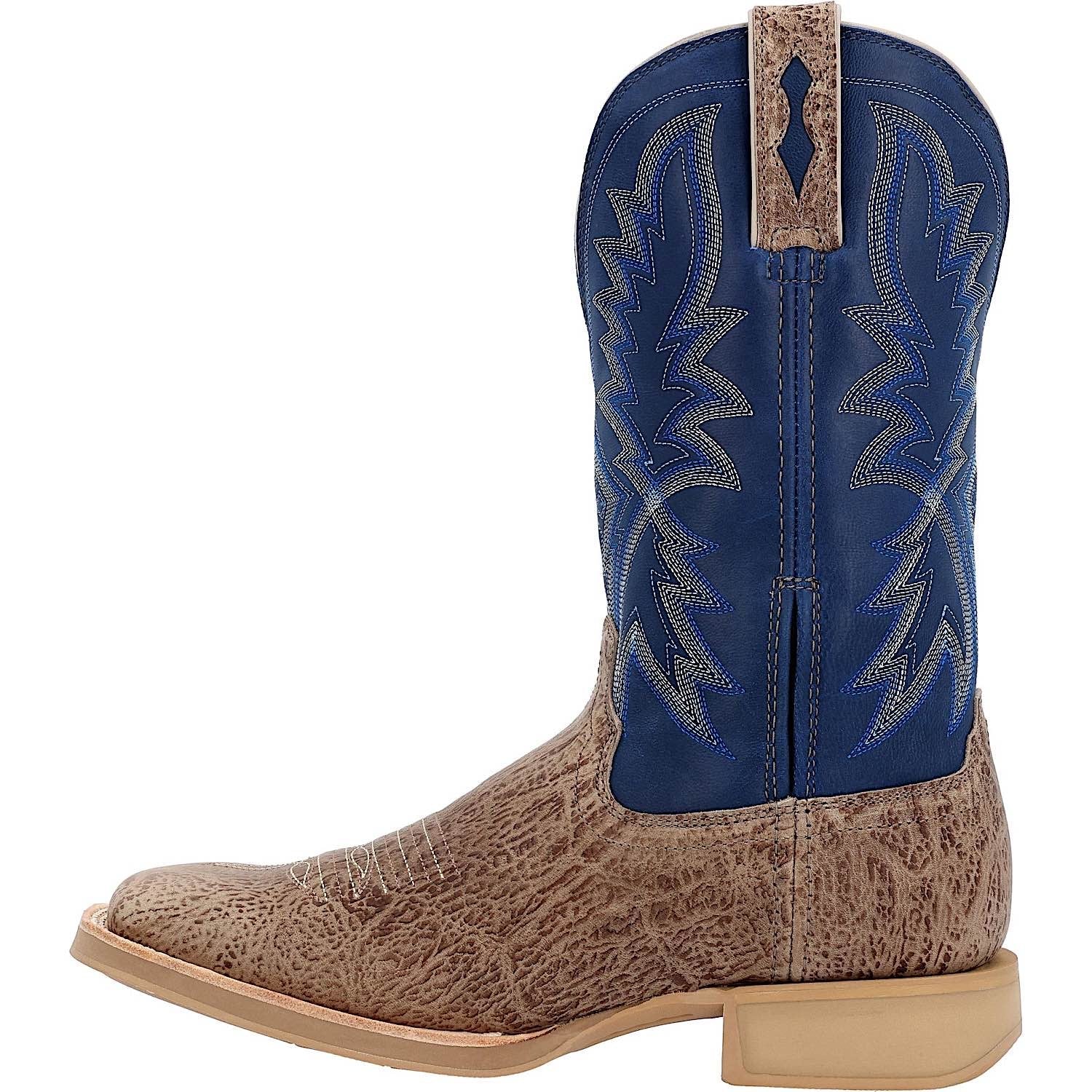 Durango Men's Rebel Pro Lite Western Boot - Weathered Grey and Denim Blue - Image 4