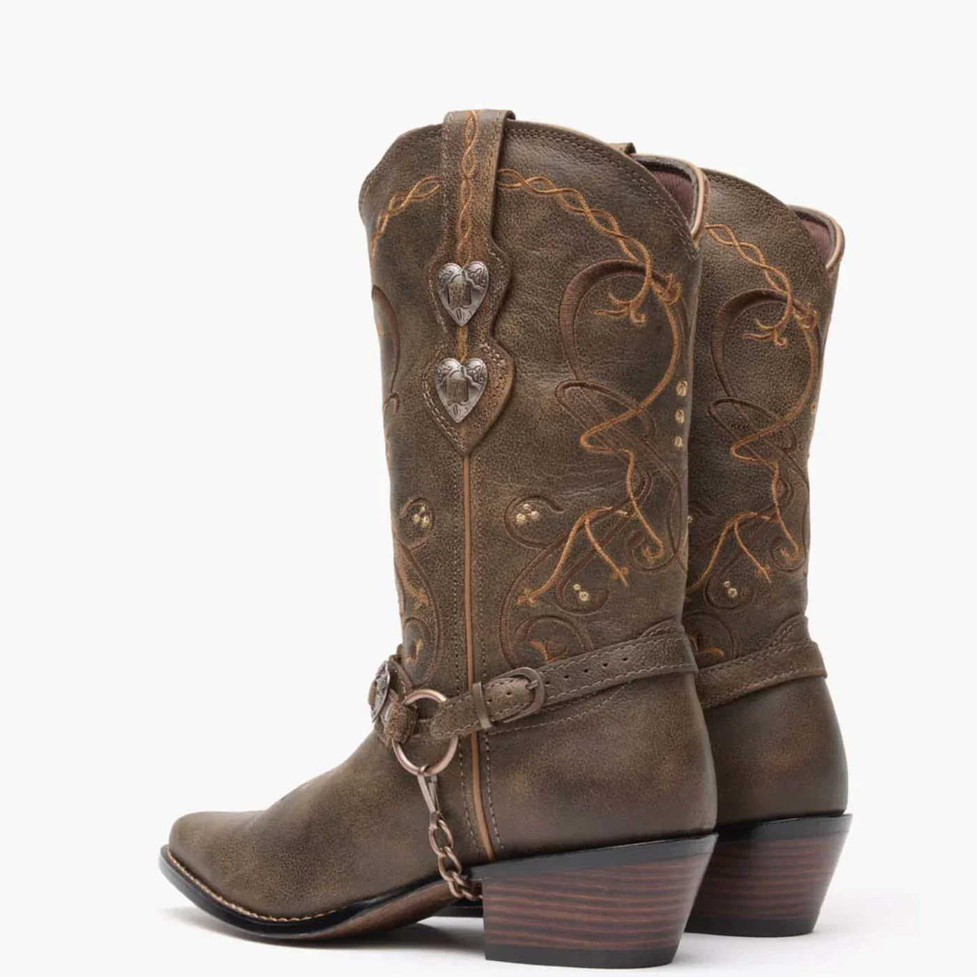 Durango Women's Crush Western Boot - Brown Heartbreaker - Image 3