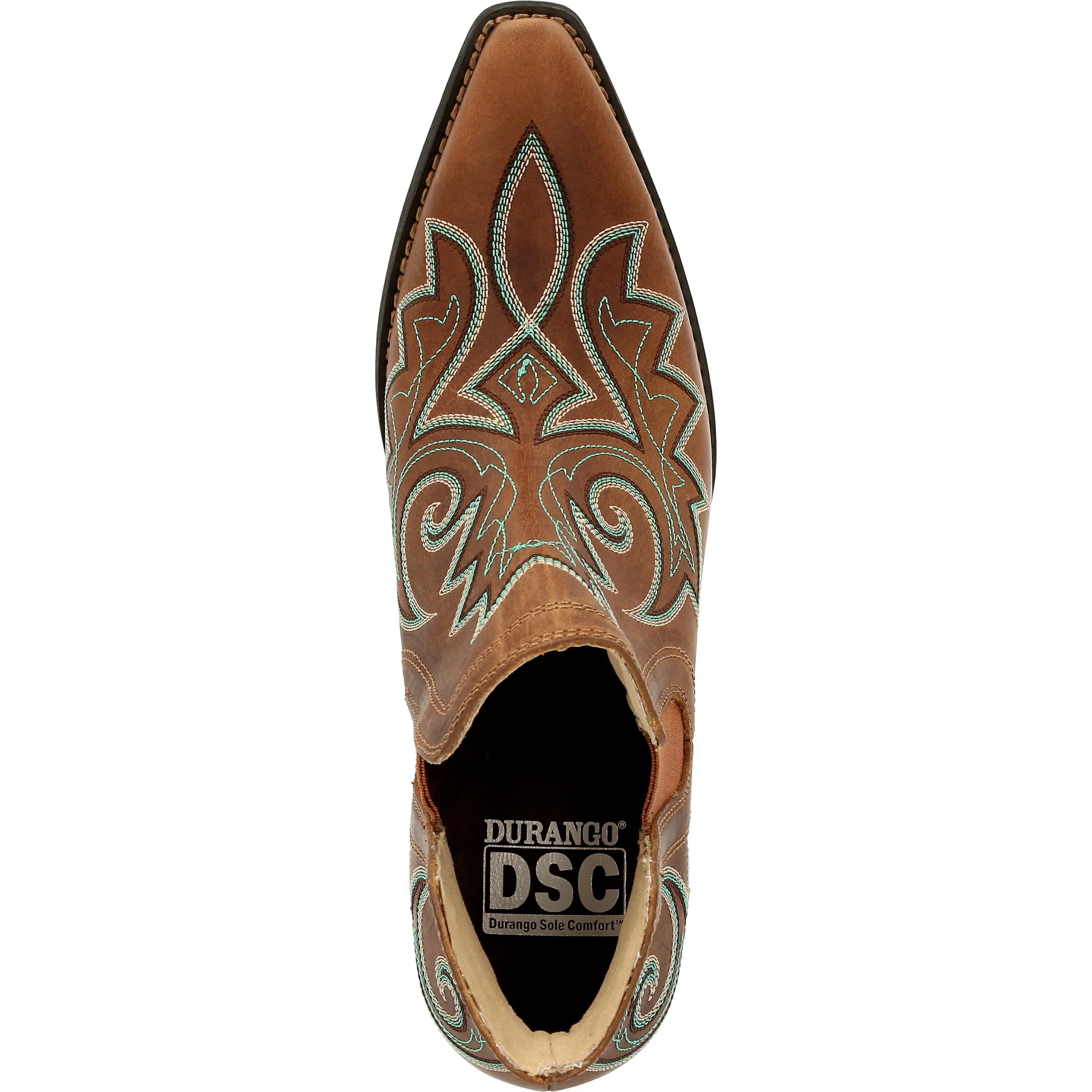 Durango Women's Crush Western Boot - Golden Brown Bootie - Image 2