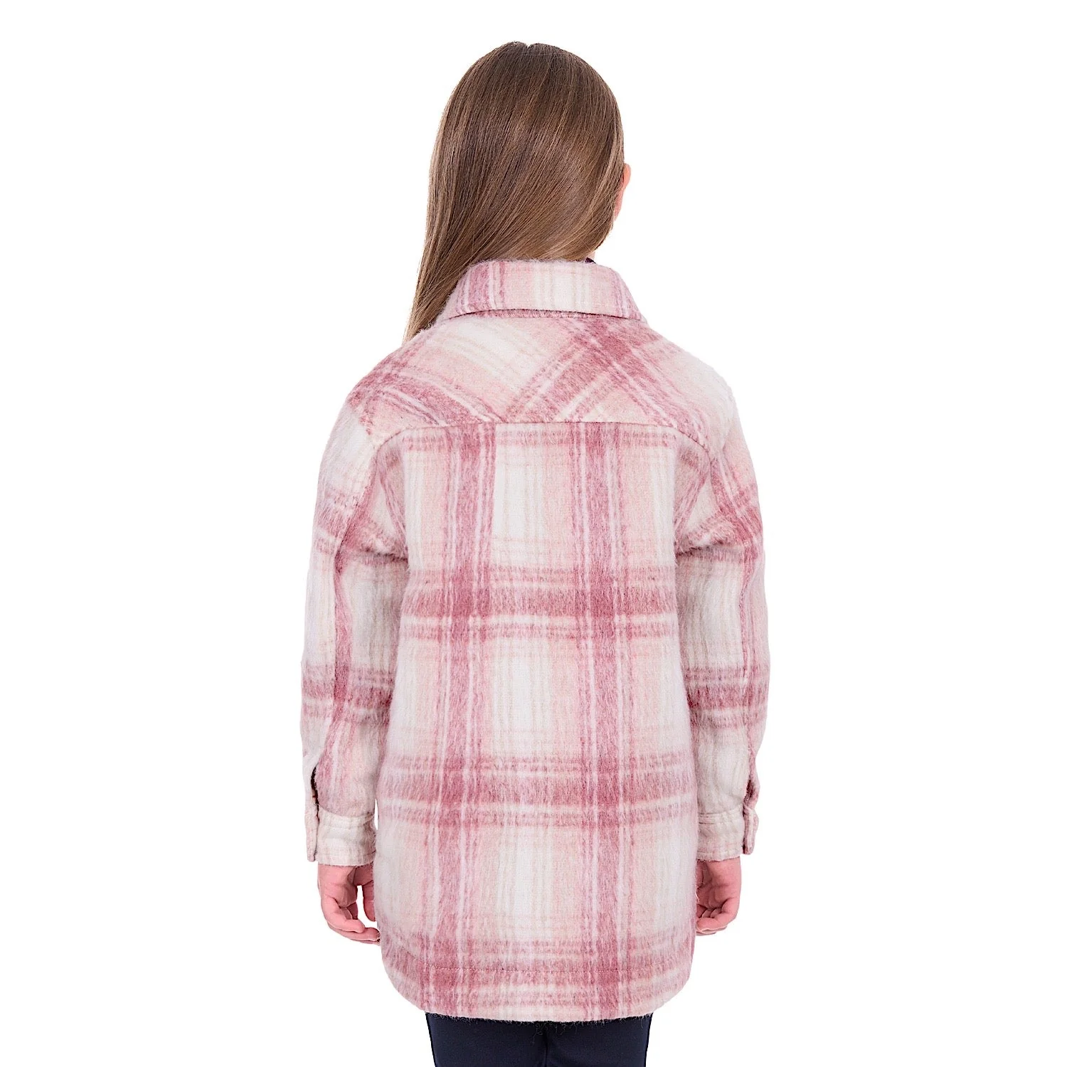 Dux-Bak by Thomas Cook Girl's Elk Overshirt - Pink - Image 4
