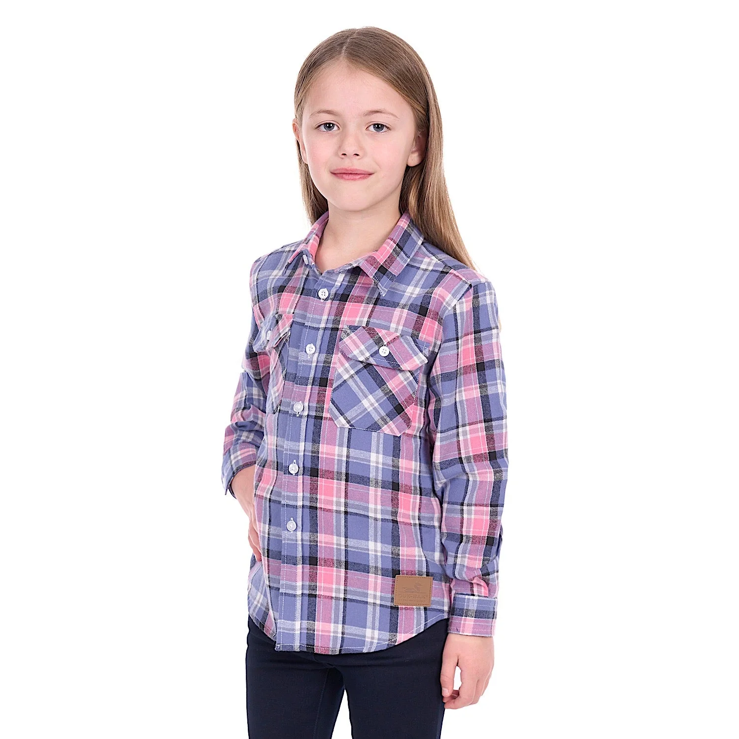 Dux-Bak by Thomas Cook Kid's Millie Thermal Shirt - Pink/Purple