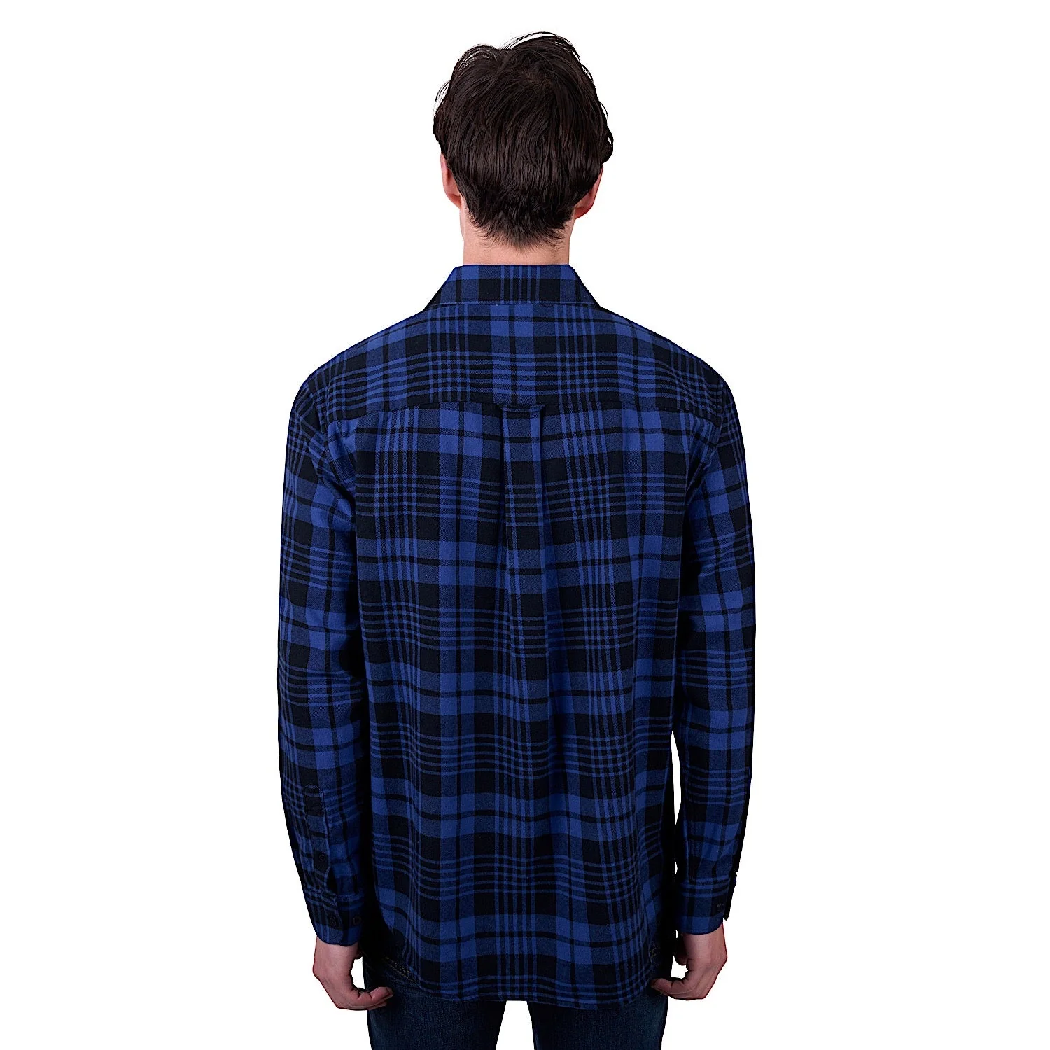 Dux-Bak by Thomas Cook Men's Peyton Thermal Shirt - Navy/Royal - Image 2