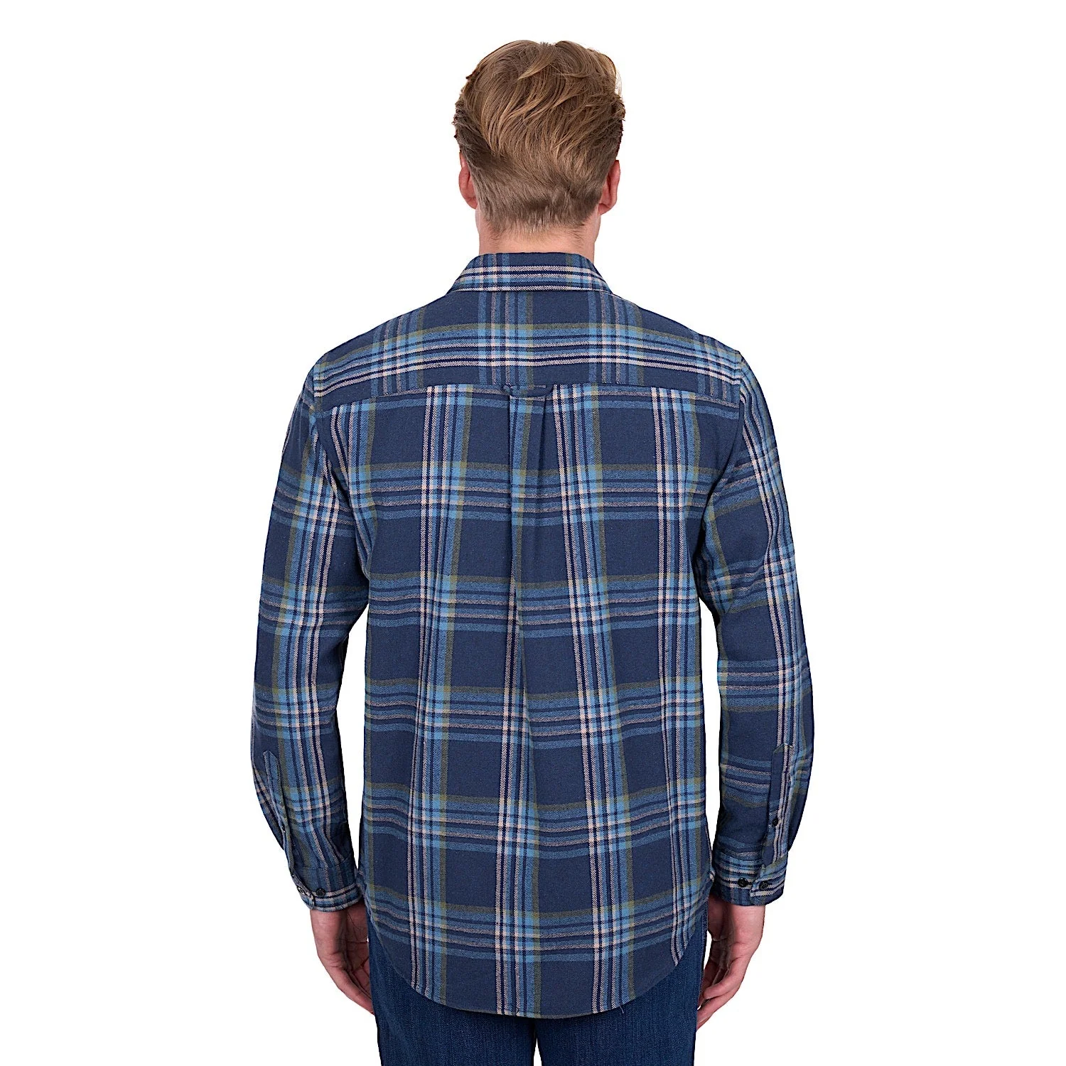 Dux-Bak by Thomas Cook Men's Miles Thermal Shirt - Navy/Teal - Image 4