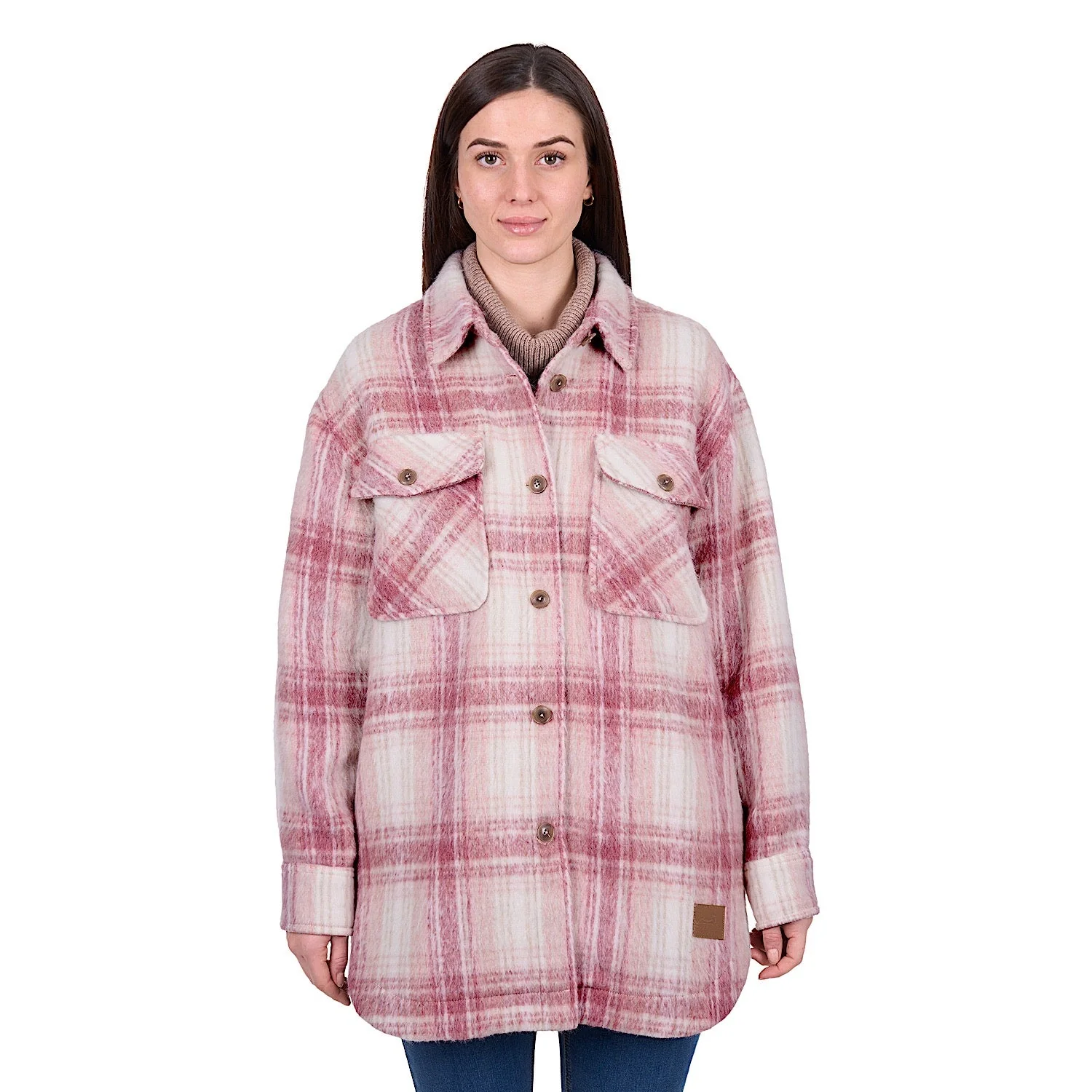 Dux-Bak by Thomas Cook Women's Elk Overshirt - Pink - Image 2