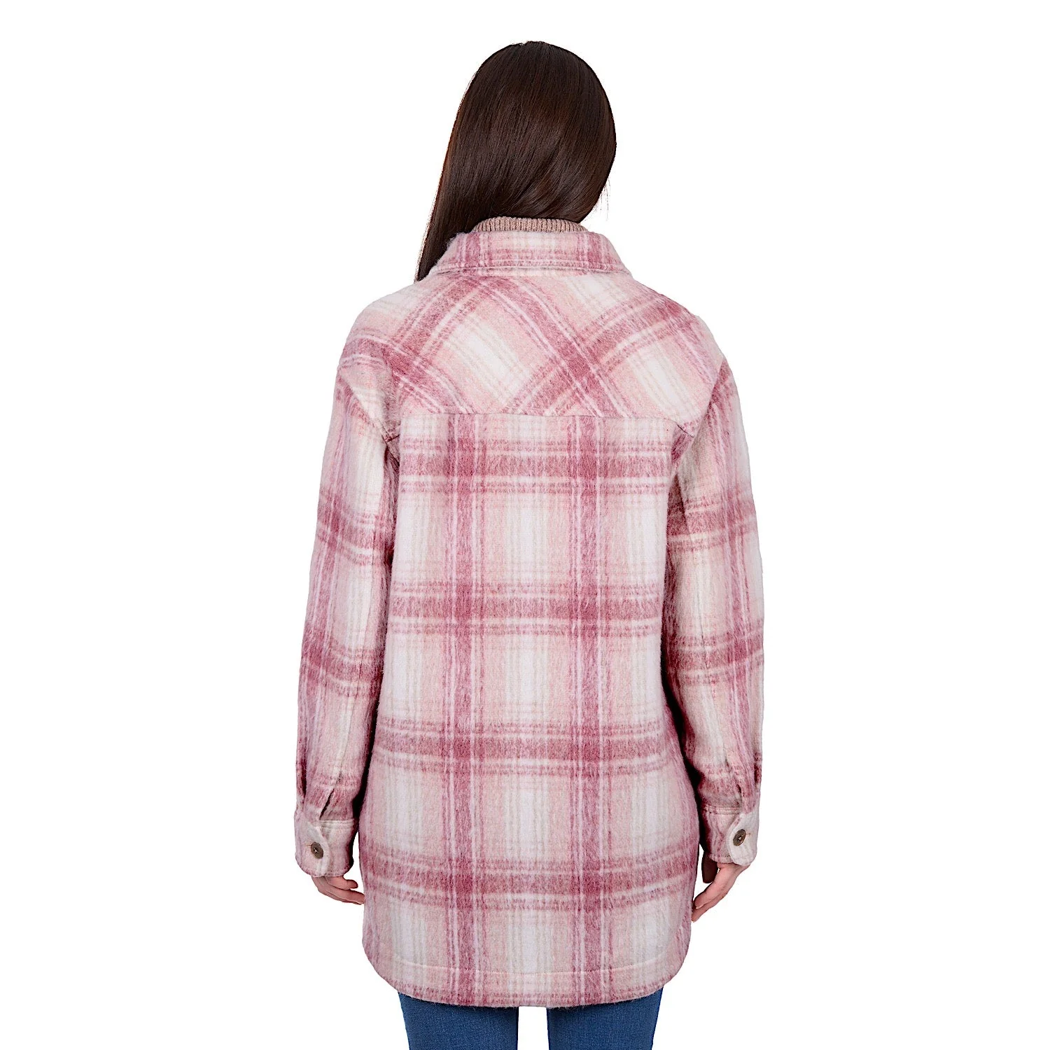Dux-Bak by Thomas Cook Women's Elk Overshirt - Pink - Image 4