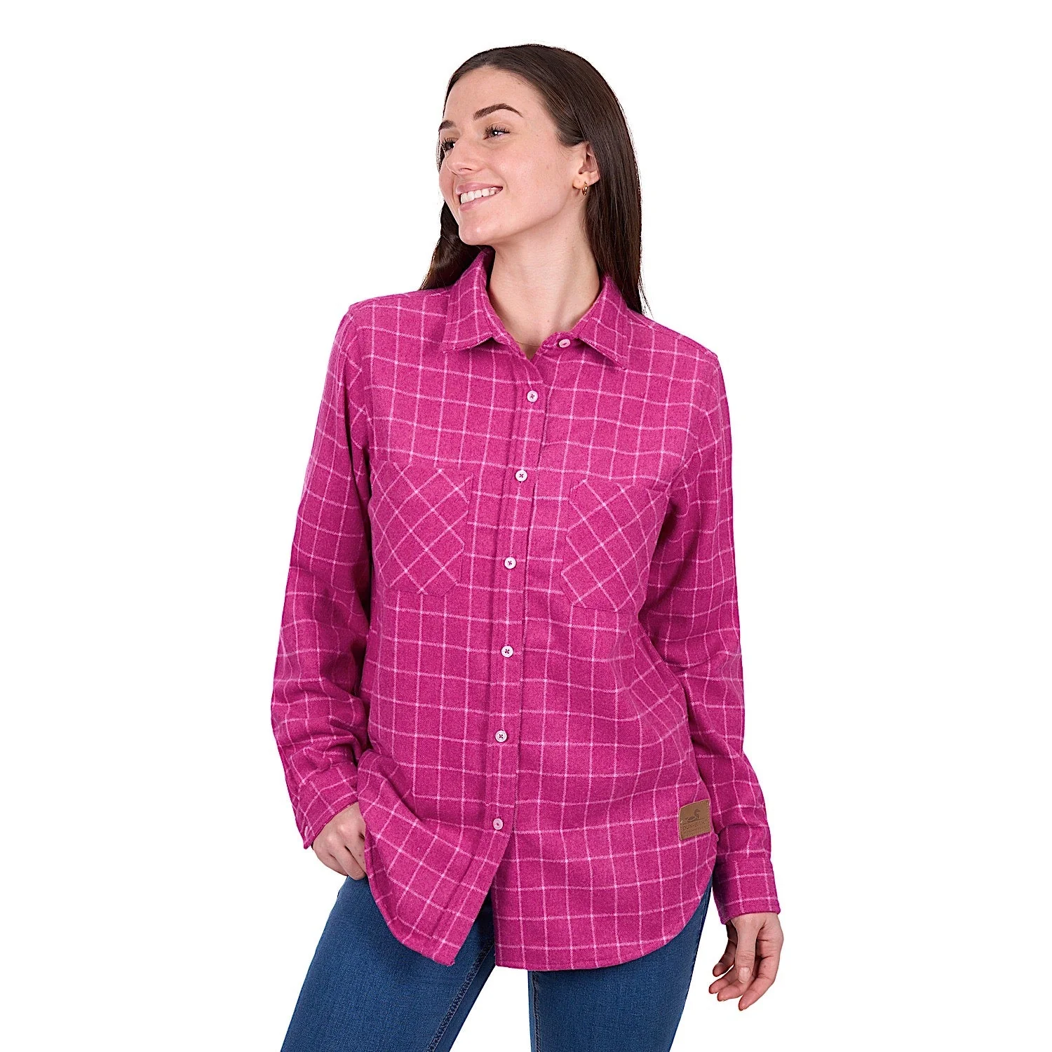 Dux-Bak by Thomas Cook Women's Jazz Thermal Shirt - Hot Pink
