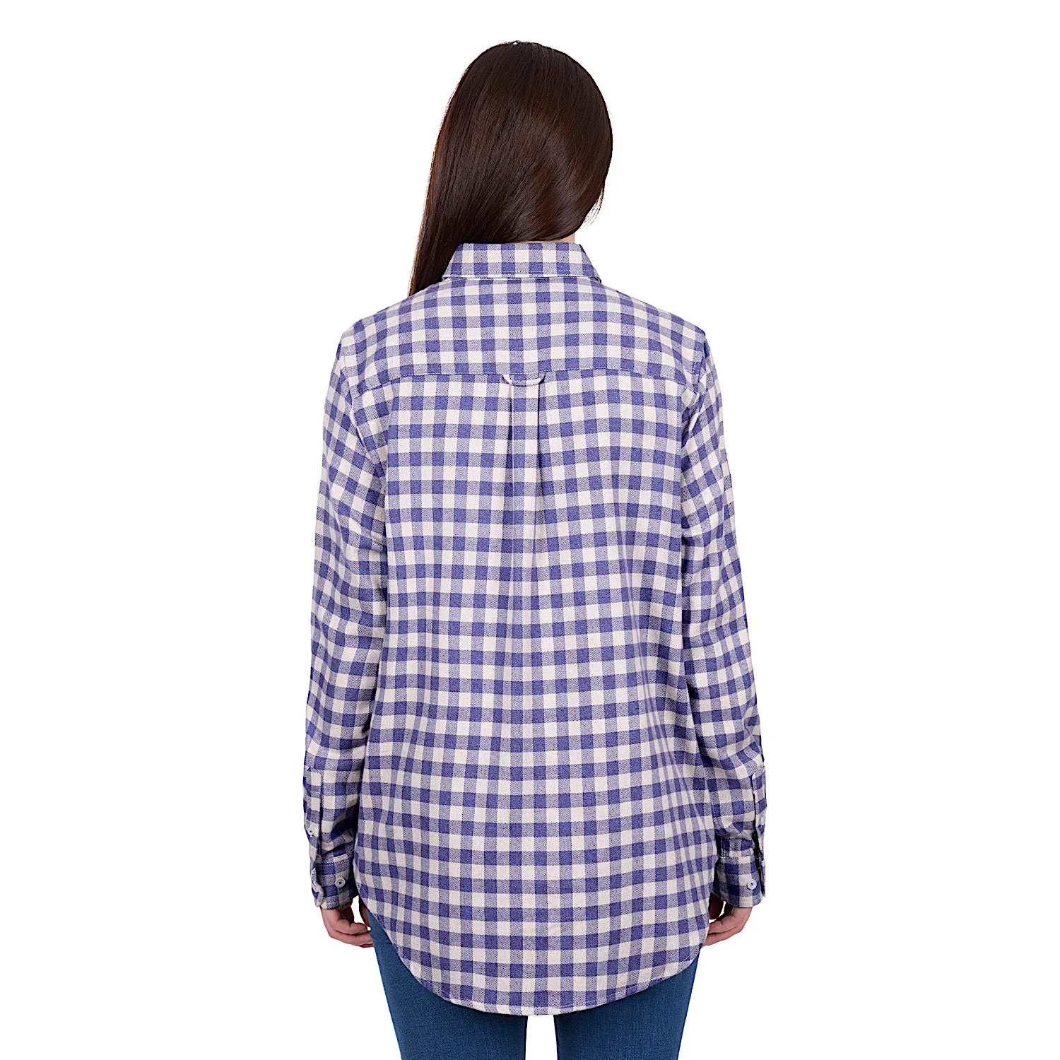 Dux-Bak by Thomas Cook Women's Joyce Thermal Shirt - Purple/White - Image 4