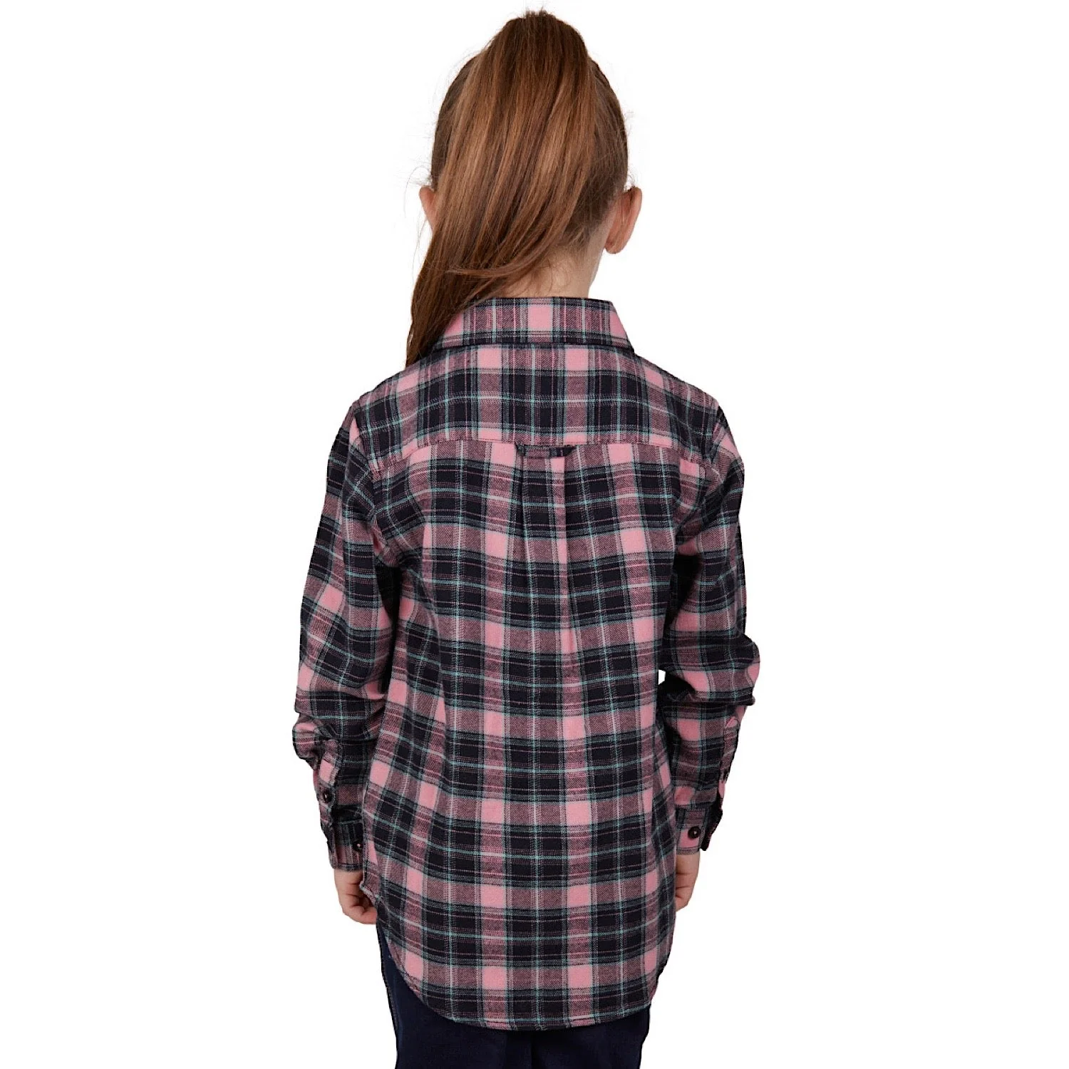 Dux-Bak Kids Agnes Thermal L/S Shirt Black/Pink - Image 3