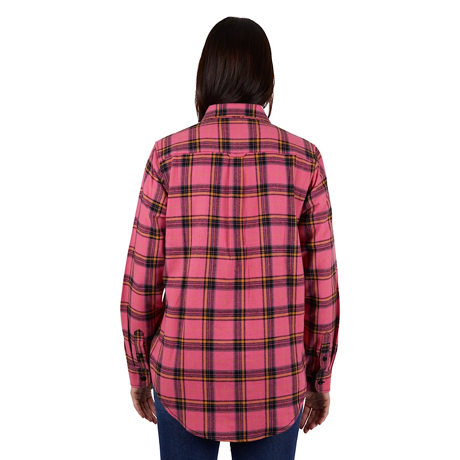 Dux-Bak Womens Beatris Thermal L/S Shirt Pink - Image 3